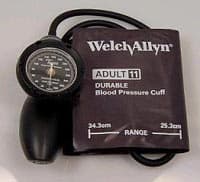 Welch Allyn DuraShock Platinum Series Aneroid Sphygmomanometer, Size 11 Adult, Black/Gray, Latex-Free thumbnail 2