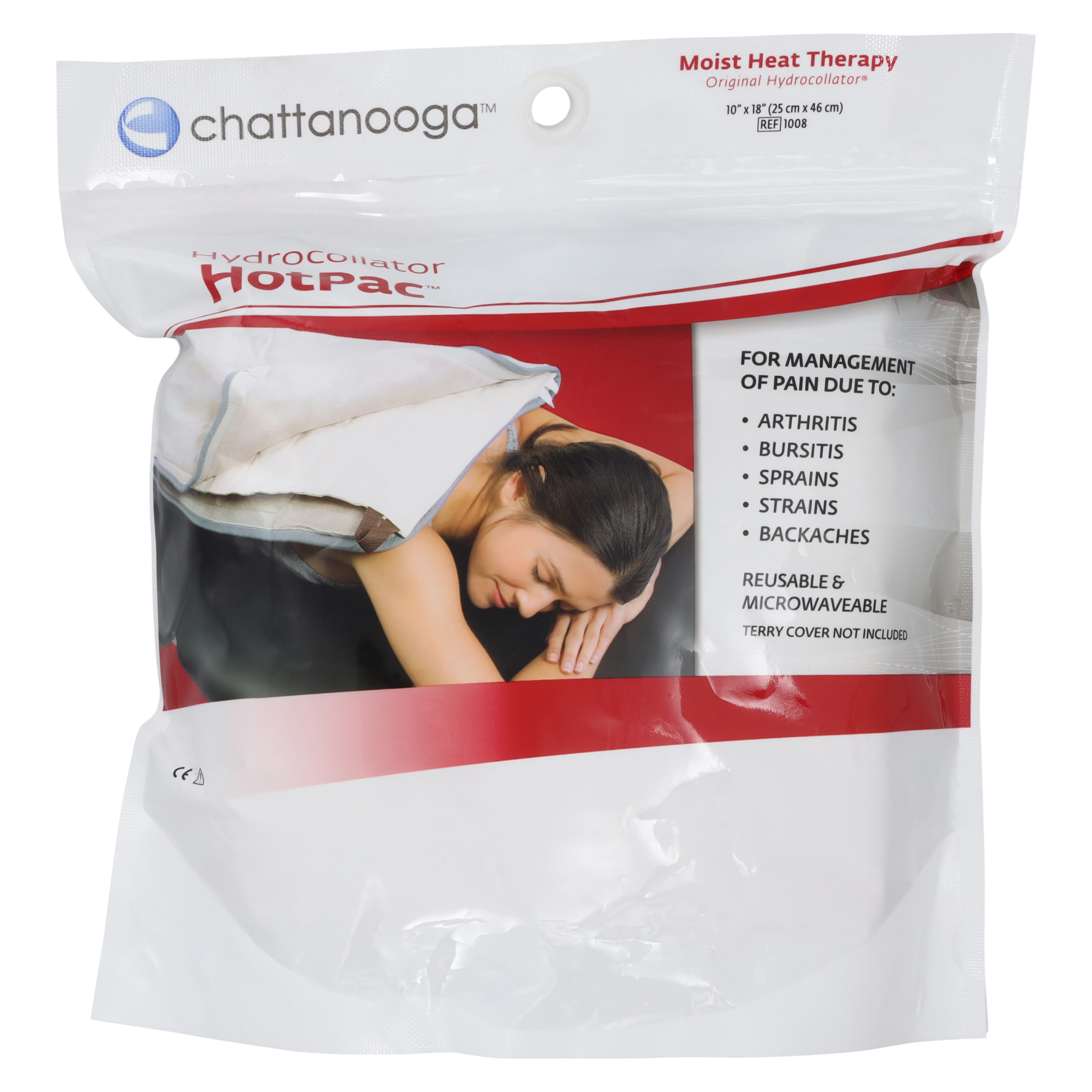 Chattanooga Hydrocollator HotPac Moist Heat Pack, 10" x 18", Spine (Small) thumbnail 4