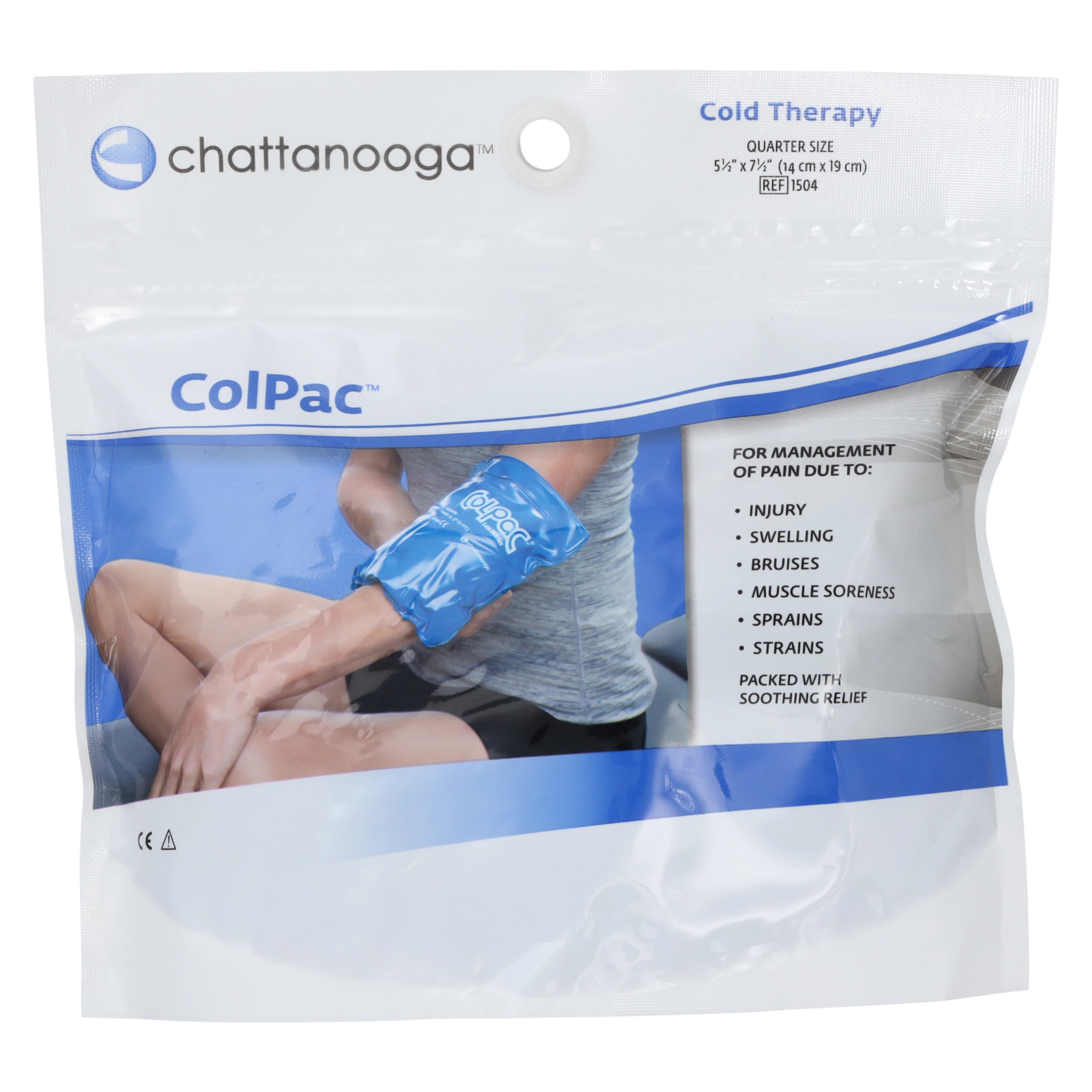 Chattanooga ColPac Cold Pack, Quarter Size, 5.5" x 7.5" thumbnail 3