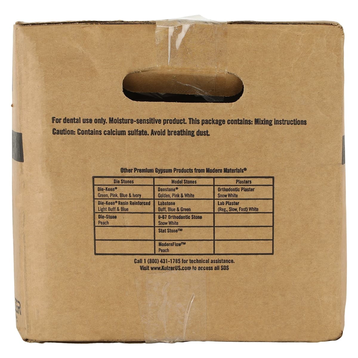 Kulzer Labstone Buff Special Fast Set Type III Gypsum, 45 lb Carton, 50046265 thumbnail 2