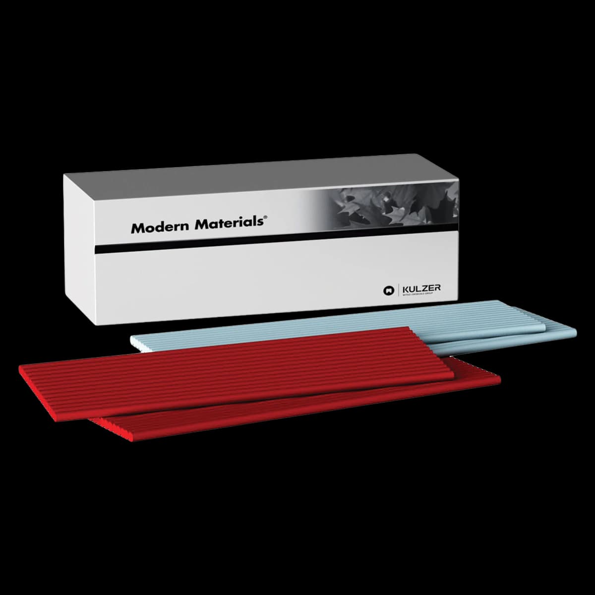 Kulzer Modern Materials Utility Wax Strips, Small, White, 1/16" x 11", 114/Box, 50094291 - Modern Material Wax 114-Strips Small White 50094291 - Image 1