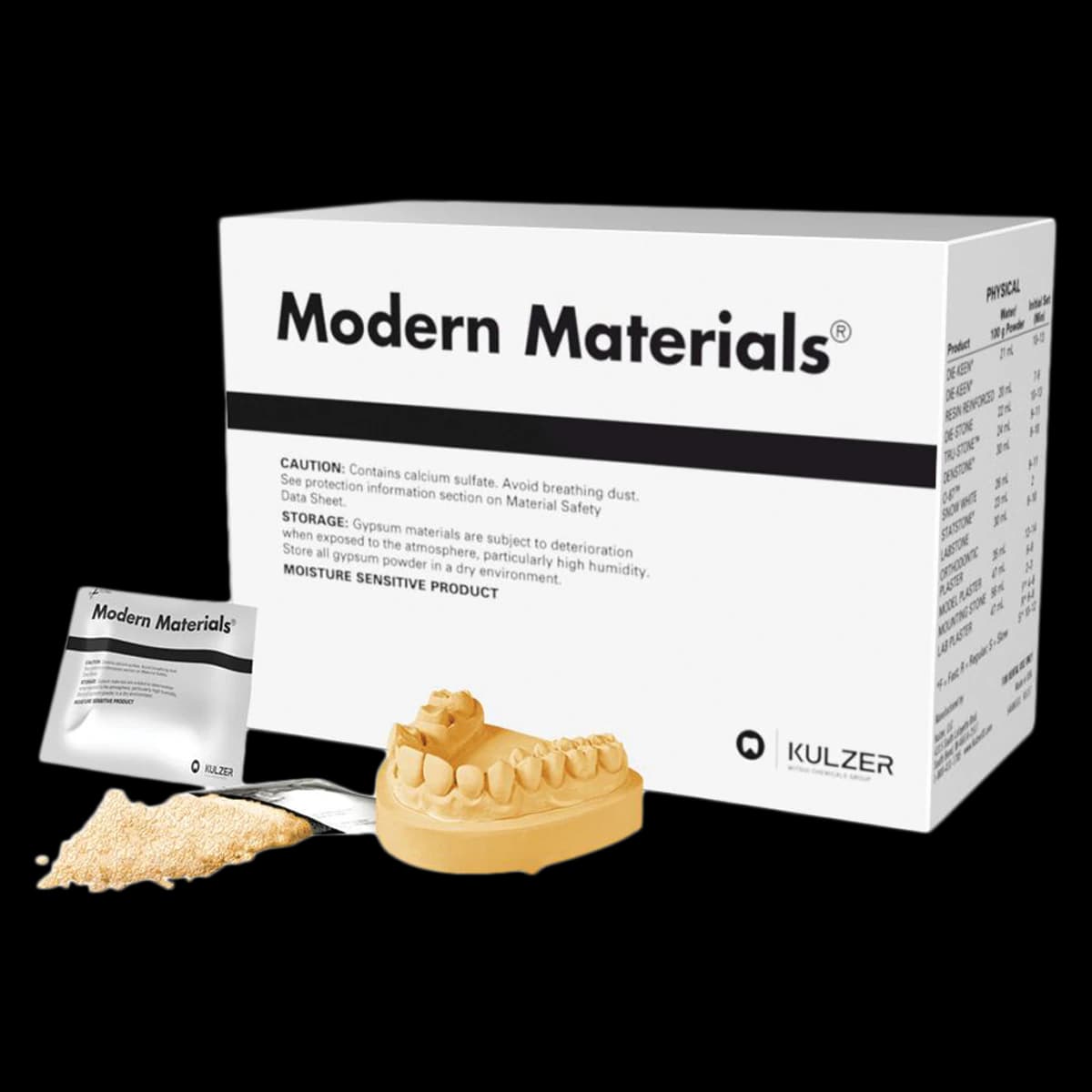 Kulzer Modern Materials Denstone Golden Model Stone, Type III, 25 lb Box, 50046175 - Denstone Golden 25lb Ea - Image 1