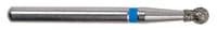 HSI Diamond Single-Use FG Bur, Friction Grip Medium Round Neck, 802-017M, 25/Box thumbnail 2
