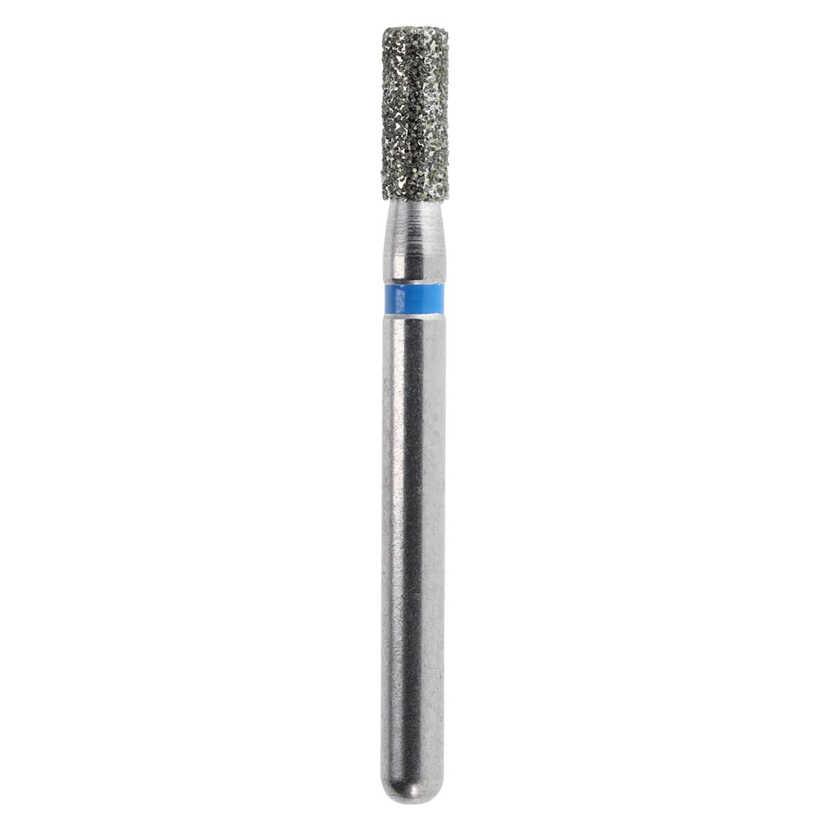 Diamond Single-Use FG Flat End Cylinder Bur, Medium, Friction Grip, 835-016M, 25/Box - Diamond Single-Use FG - Image 1