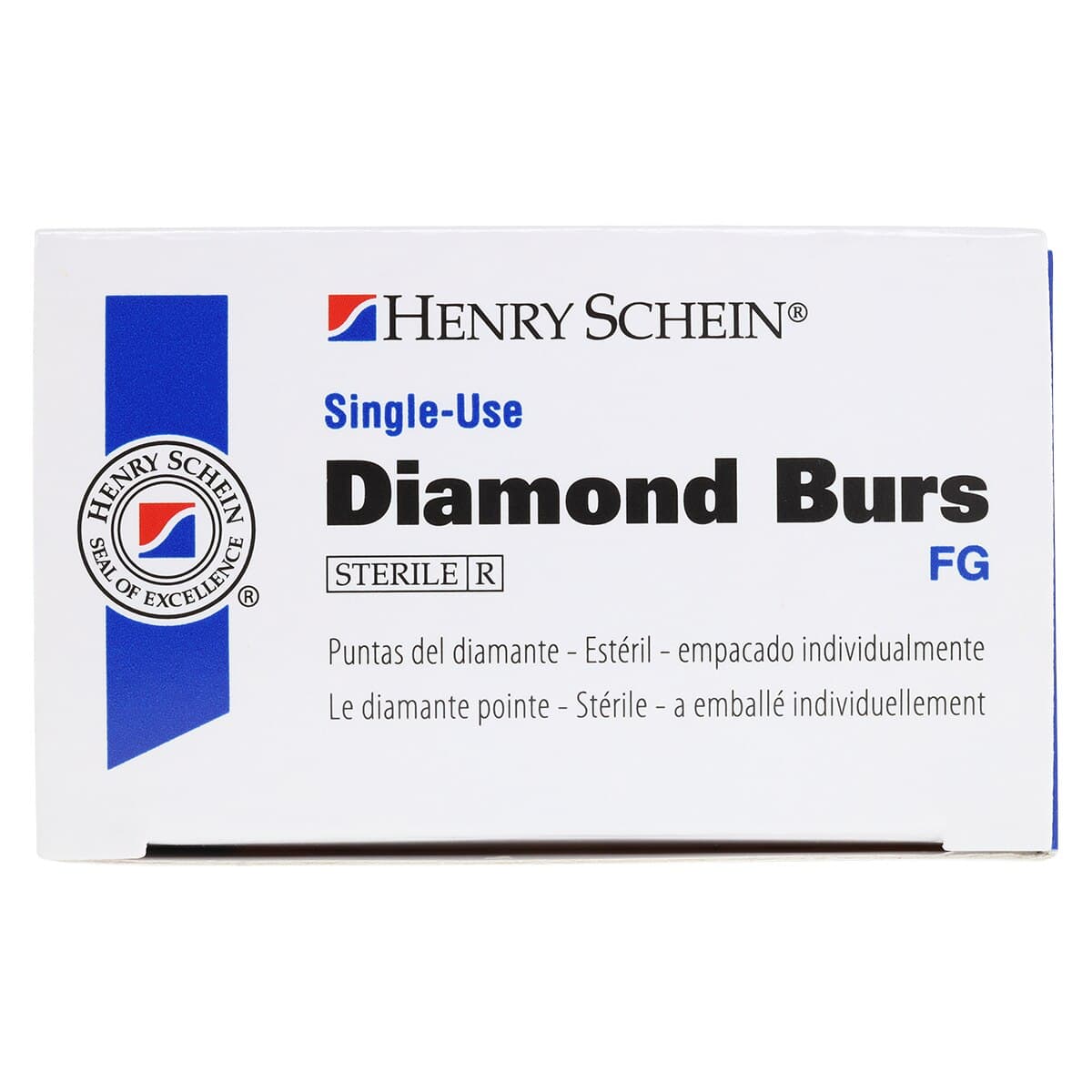 Diamond Single-Use FG Flat End Taper Friction Grip Bur, Extra Fine, 848-017XF, 25/Box thumbnail 5