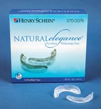 Natural Elegance At-Home Pre-filled Whitening Trays, 25% Carbamide Peroxide, Mint, 7/Box - Natural Elegance At-Home Pre-filled Whitening Trays - Image 1
