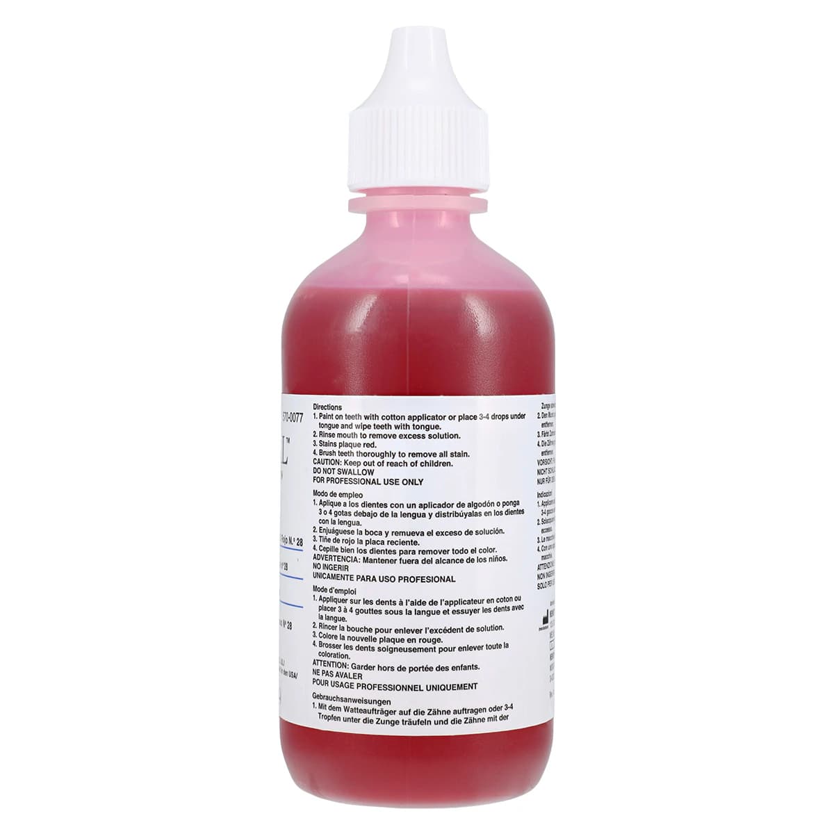 Acclean Disclosing Solution, Red, 4 oz/Bottle thumbnail 2