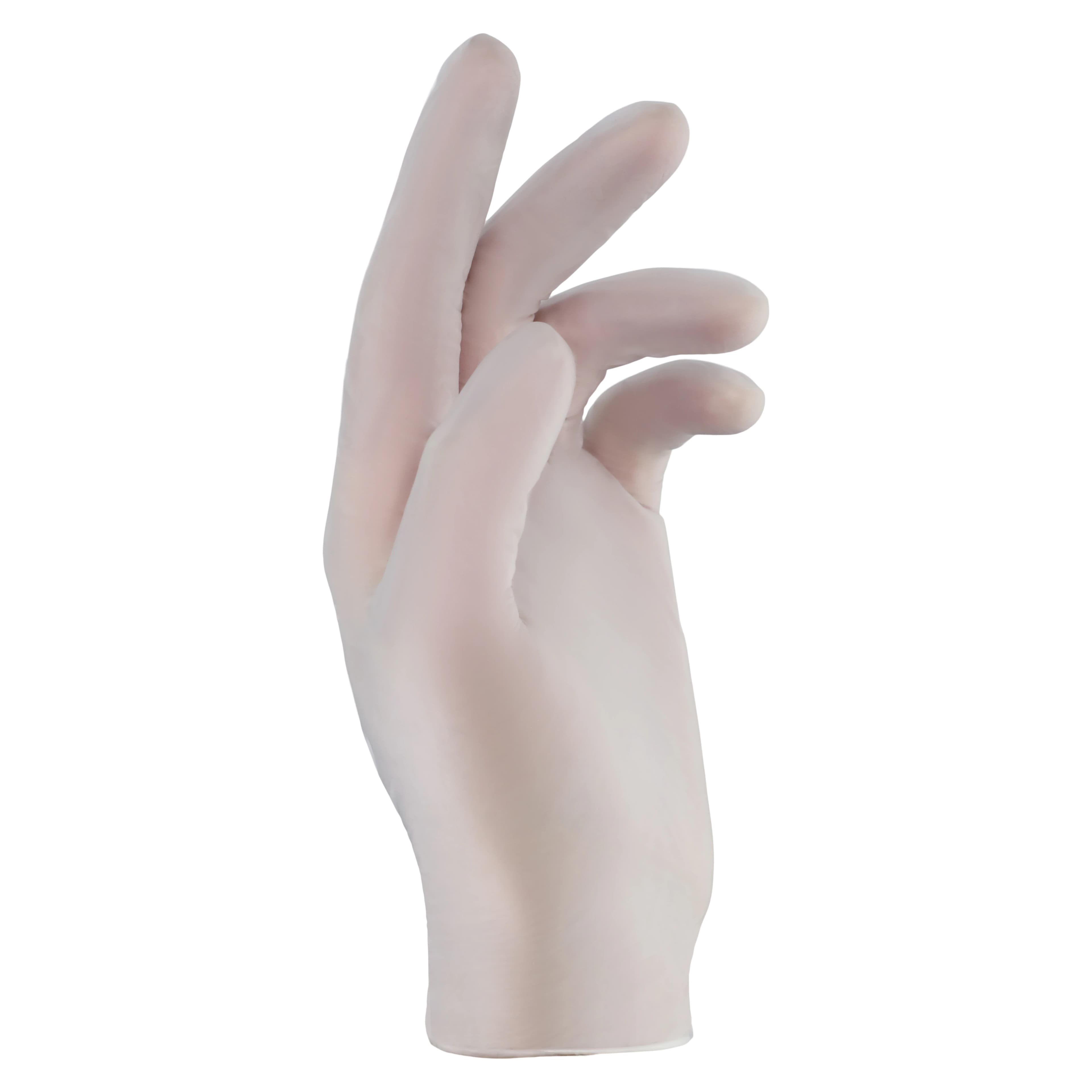 Criterion Vinyl Exam Gloves, Clear, Non-Sterile, Small, 100/Box thumbnail 2