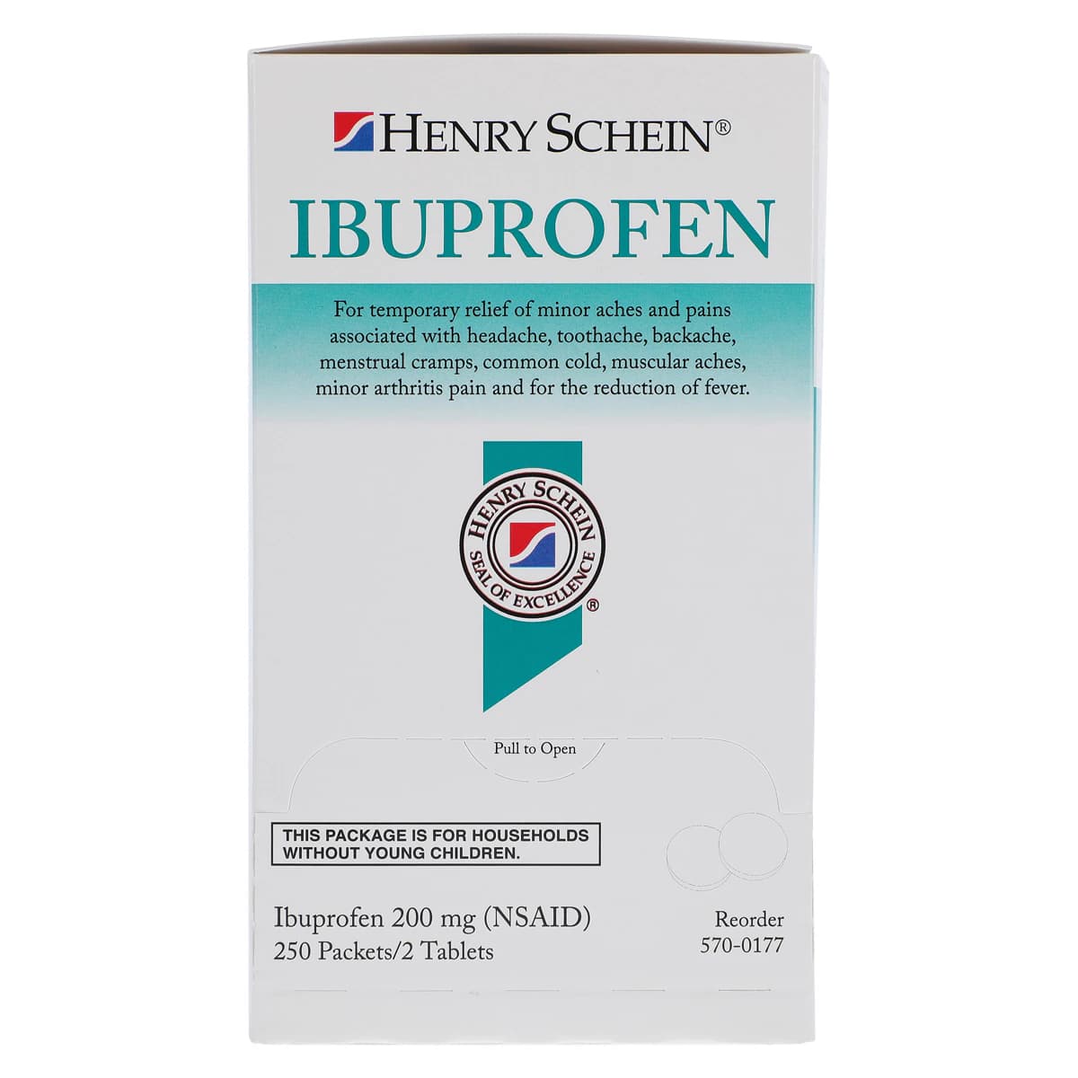 Ibuprofen Tablets, 200mg, 250 Count Pouch, 2/Box thumbnail 10
