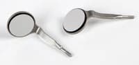 HSI Stainless Steel Front-Surface Double-Sided Mirrors, Size 4, Cone Socket, 6/Box thumbnail 2