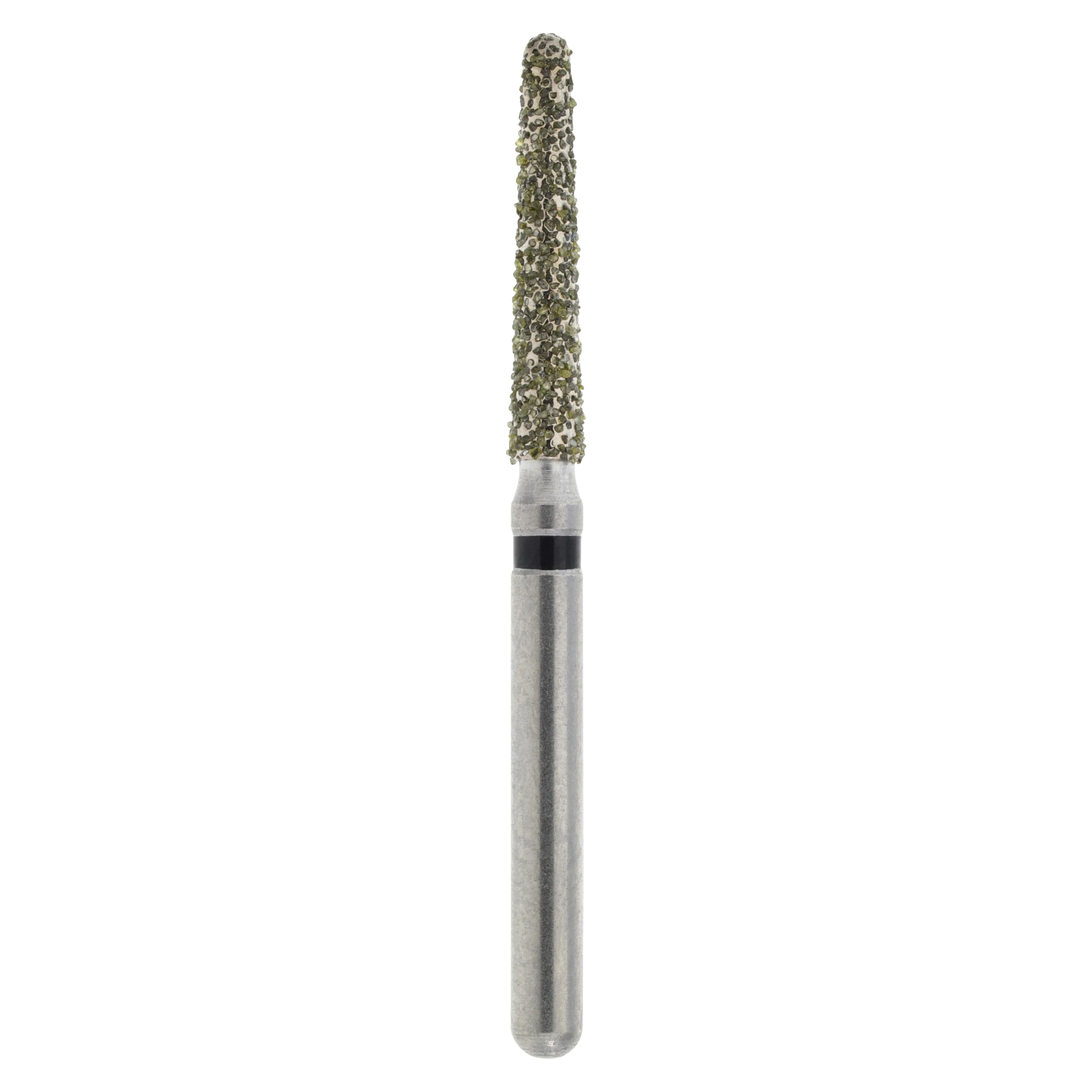 HSI Diamond Single-Use FG Bur, Friction Grip, Extra Coarse, Round End Taper, 9.0 mm, 856L-016XC, 25/Box - Diamond Single-Use FG - Image 1