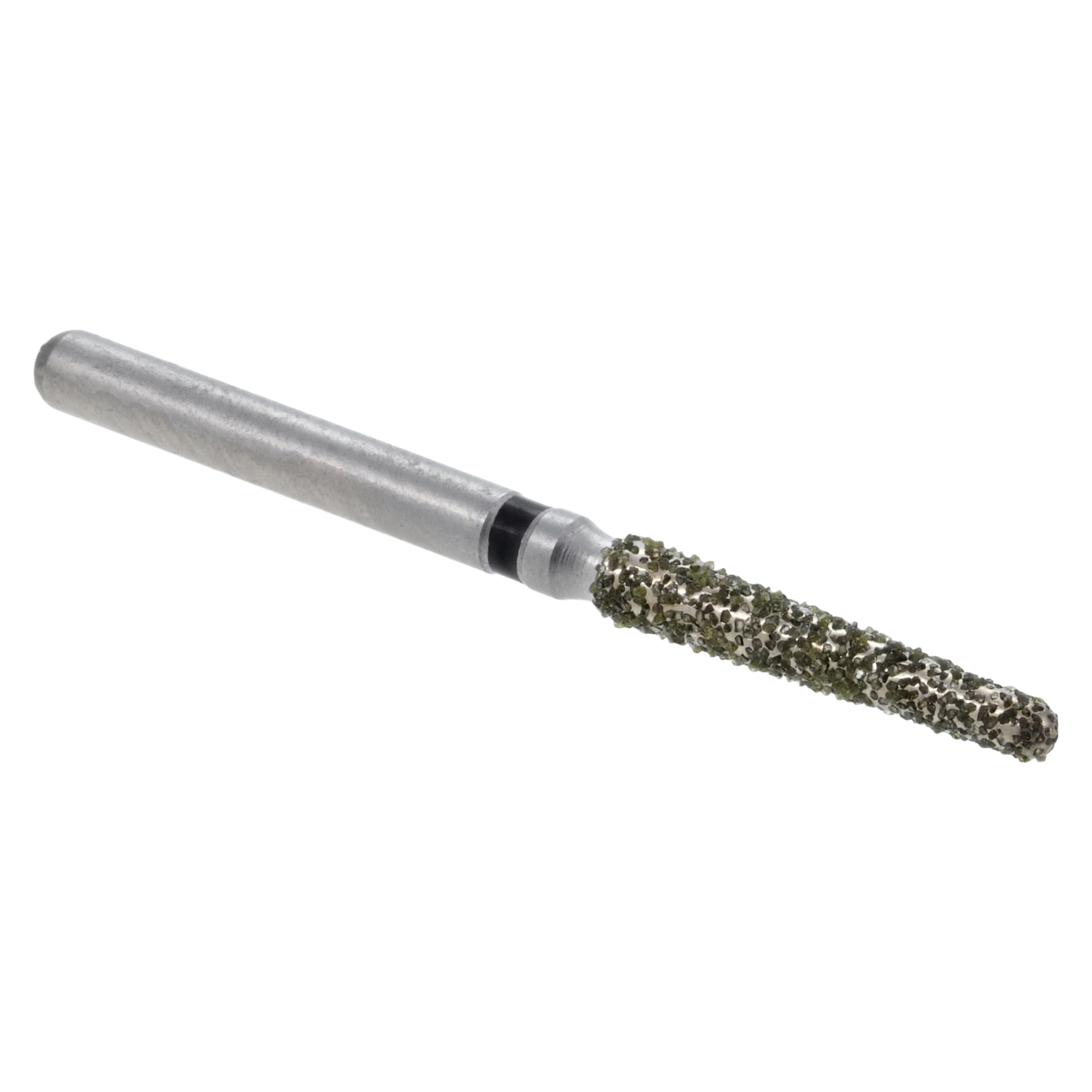 HSI Diamond Single-Use FG Bur, Friction Grip, Extra Coarse, Round End Taper, 9.0 mm, 856L-016XC, 25/Box thumbnail 2