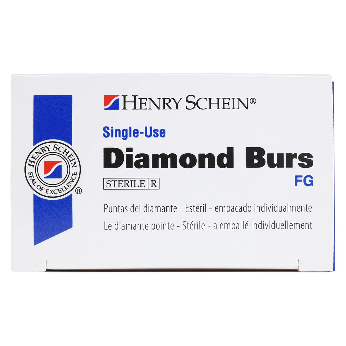Diamond Single-Use FG Bur, Fine Egg/Football, 4.7 mm, Friction Grip, 25/Box, 368-020F thumbnail 5