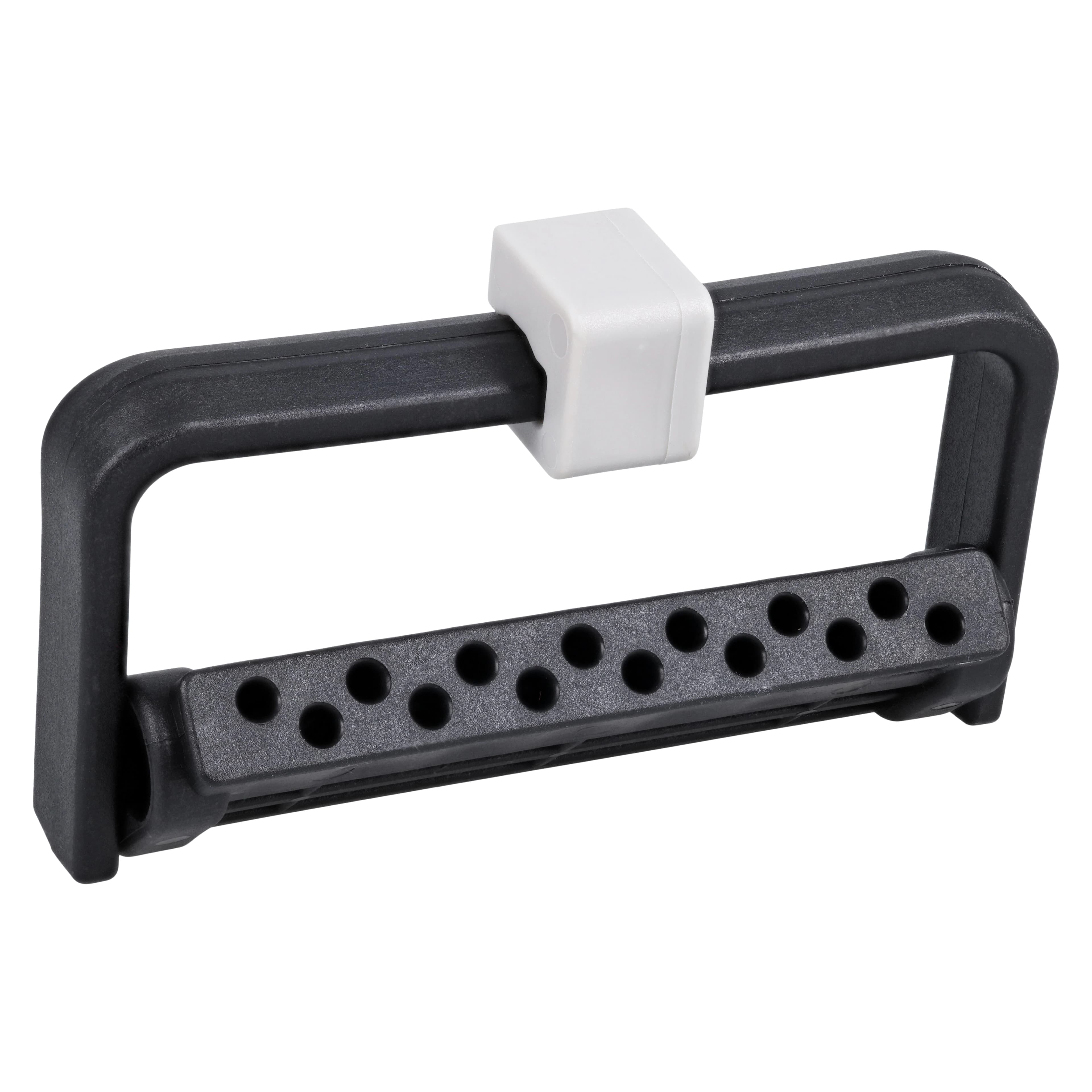 Plastic Bur Block, 14 Hole, Black, Autoclavable - Plastic Bur Block, 14 Hole - Image 1