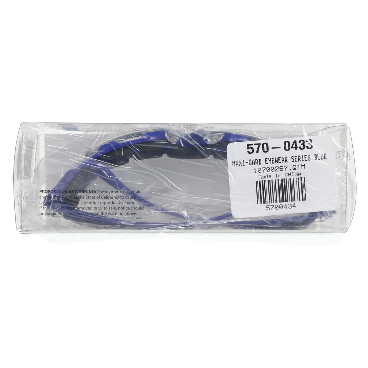 Maxi-Gard Protective Eyewear, Universal, Blue, ANSI Z87+ thumbnail 7