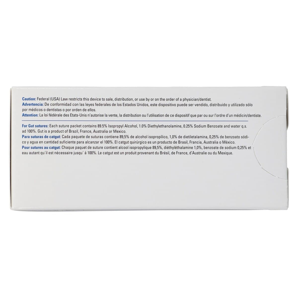 Suture Nylon Monofilament 4-0, 18" Non-Absorbable, Black, Precision Conventional Cutting 3/8 Circle Needle 16mm, DSCM16, 12/Box thumbnail 5