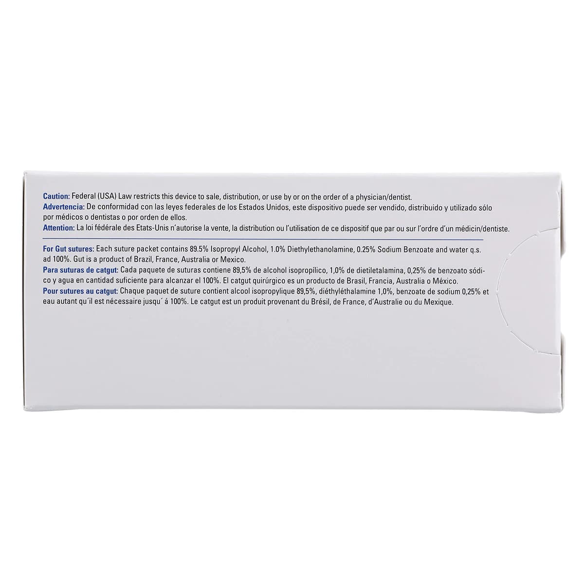 Henry Schein Nylon Monofilament Suture, 3-0, 18" Black, Non-Absorbable, PC-31 Precision Reverse Cutting 3/8 Circle Needle 18mm, 12/Box thumbnail 5