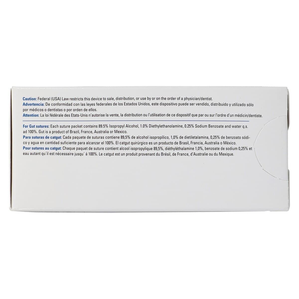 Henry Schein Suture Nylon Monofilament 3-0, 18" Non-Absorbable, PC-33 Precision Reverse Cutting 3/8 Circle Needle 24mm, Black, 12/Box thumbnail 5