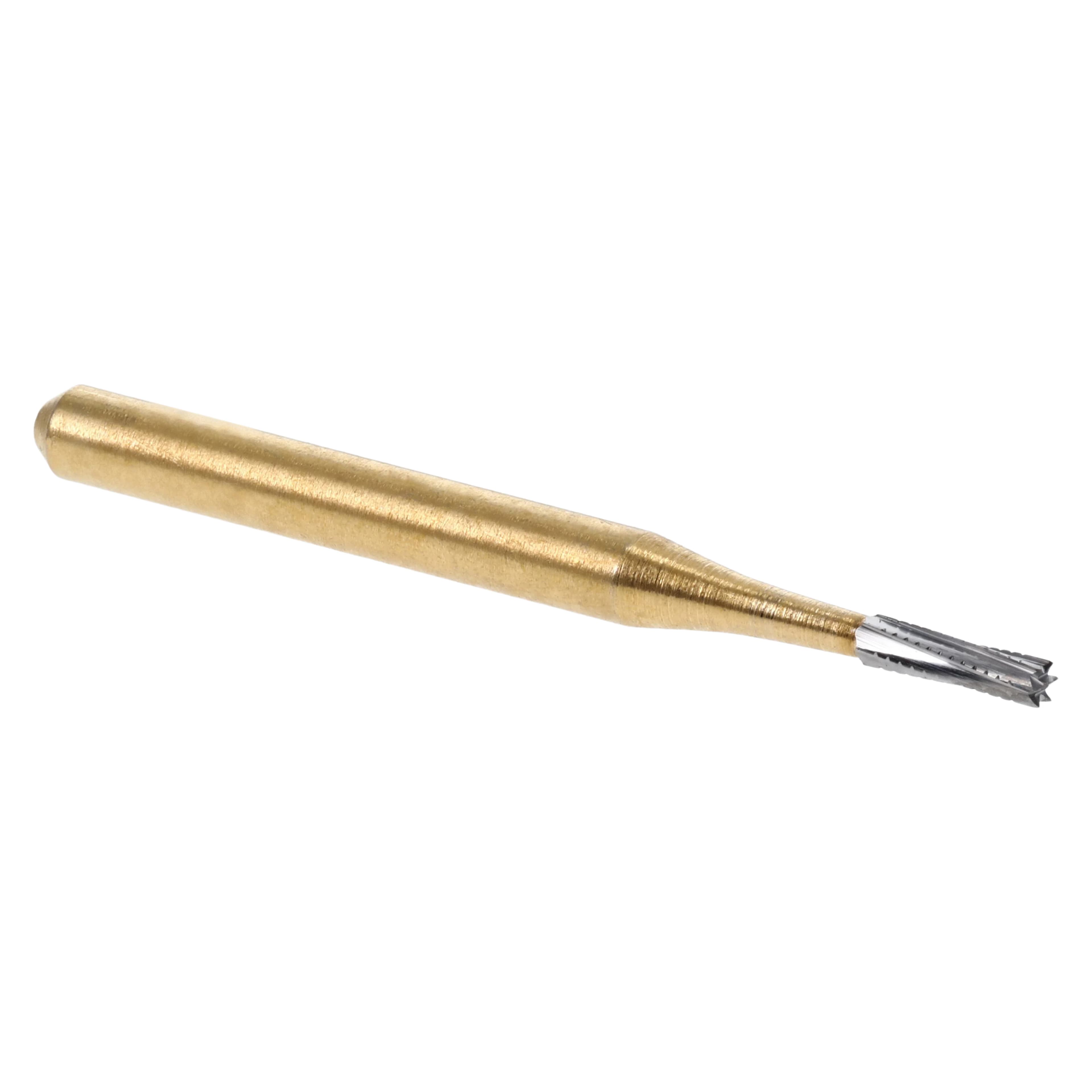 Henry Schein HSI Carbide Bur, Metal Cutter, Friction Grip, 556, 10/Pkg thumbnail 2