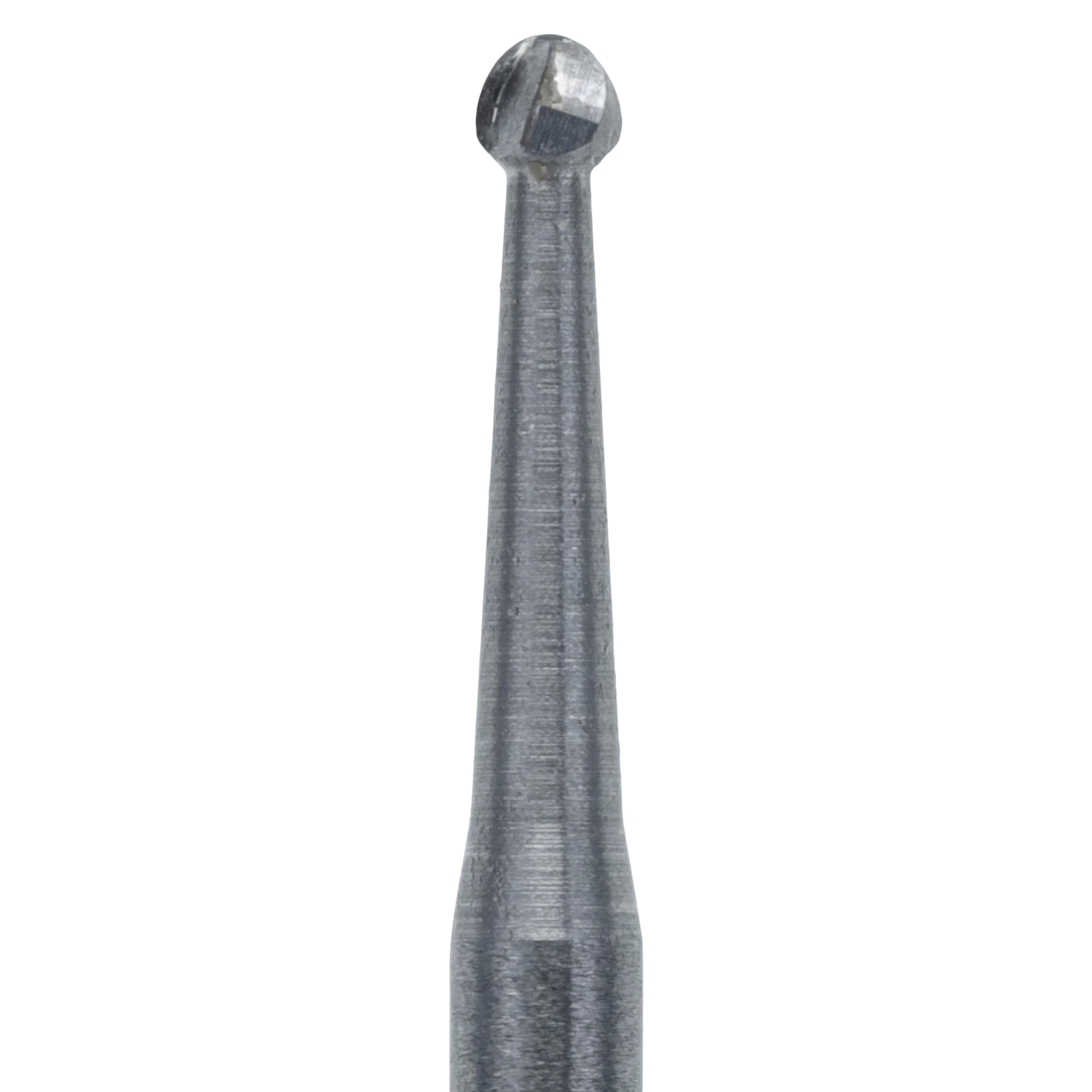 HSI Carbide Bur FG 3, Operative, Friction Grip, Plain Round, 10/Pk thumbnail 3