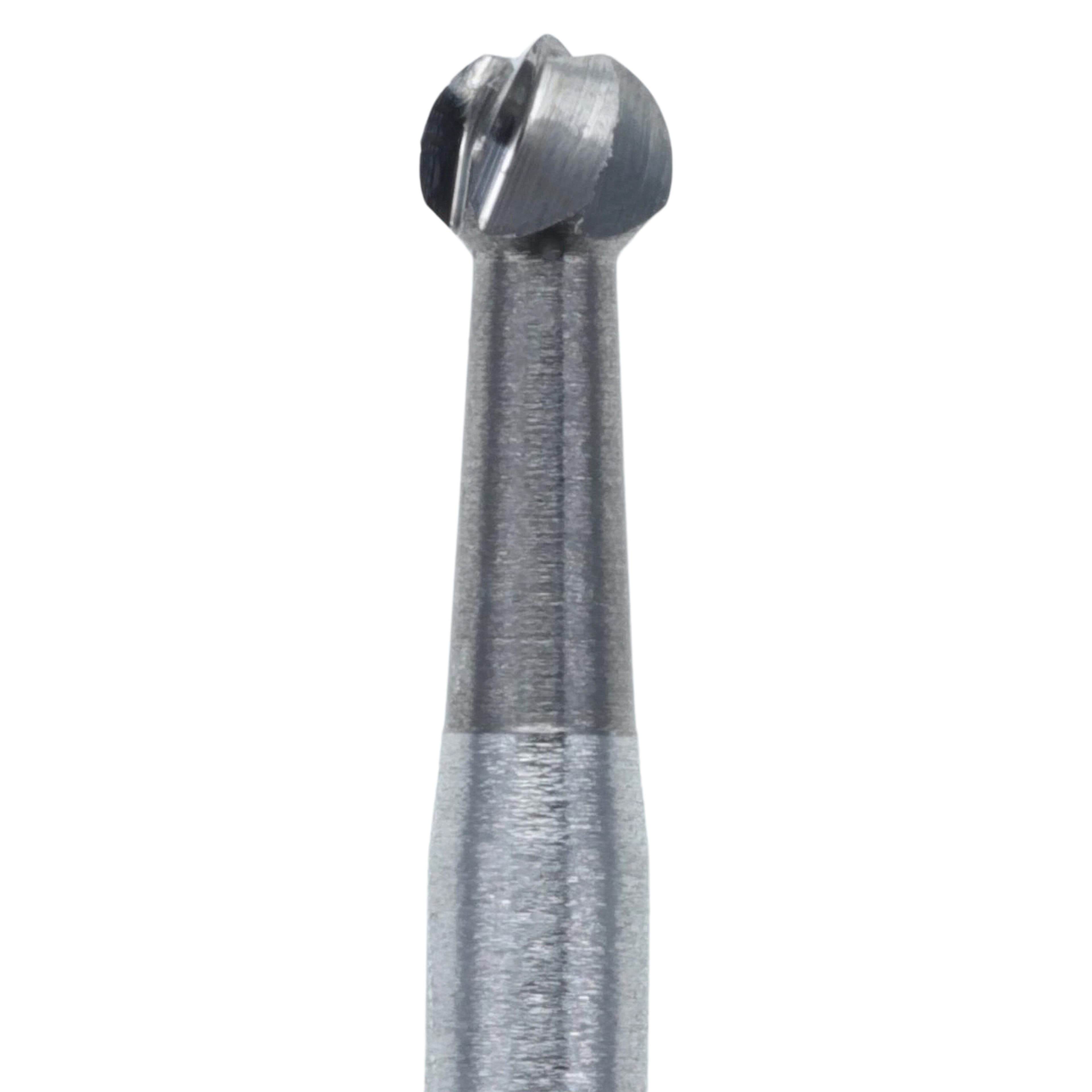 Henry Schein Carbide Bur, Plain Round, Friction Grip, Short Shank, Size 6, 10/Pkg thumbnail 4