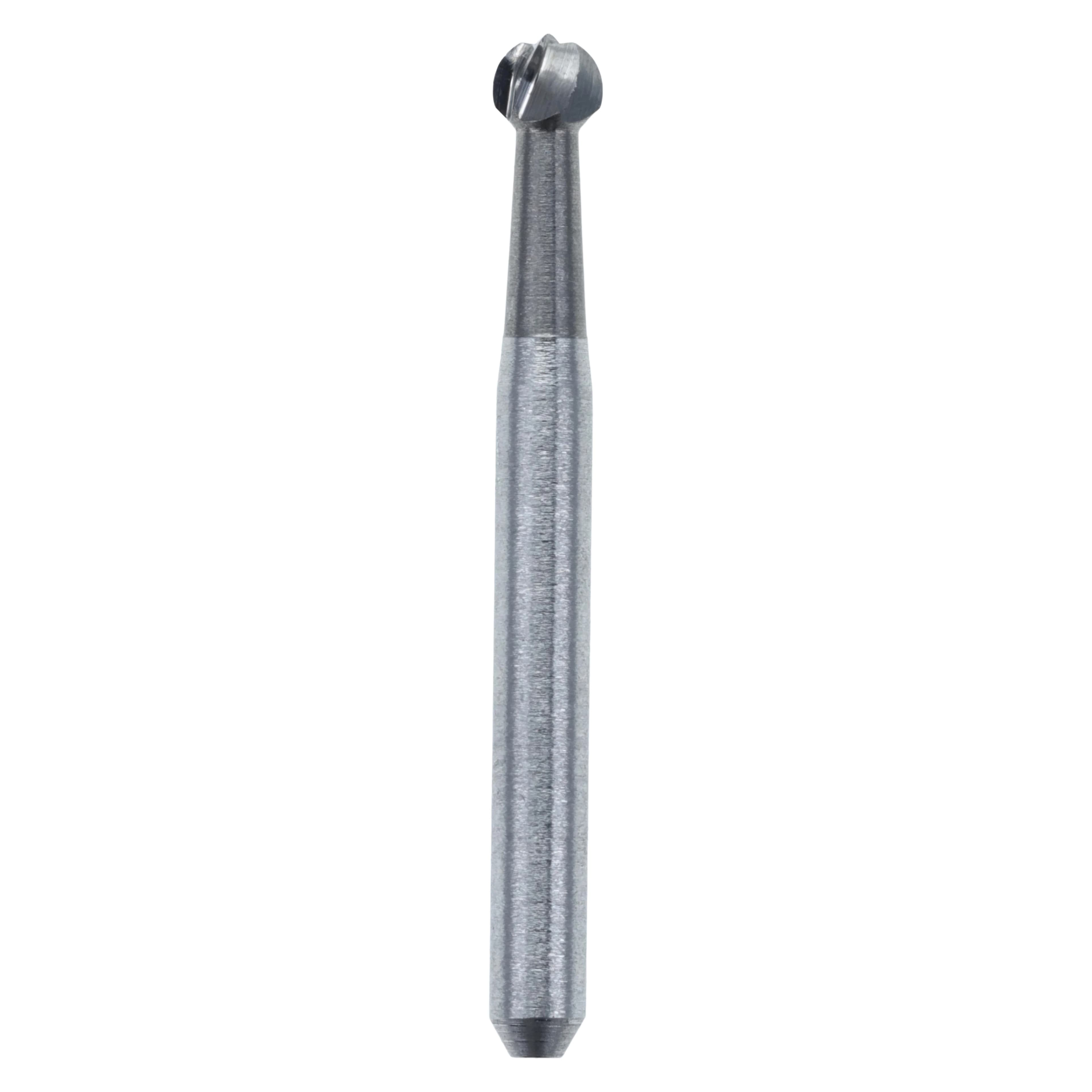 Henry Schein Carbide Bur, Plain Round, Friction Grip, Short Shank, Size 6, 10/Pkg - Carbide Bur FGSS 6 - Image 1