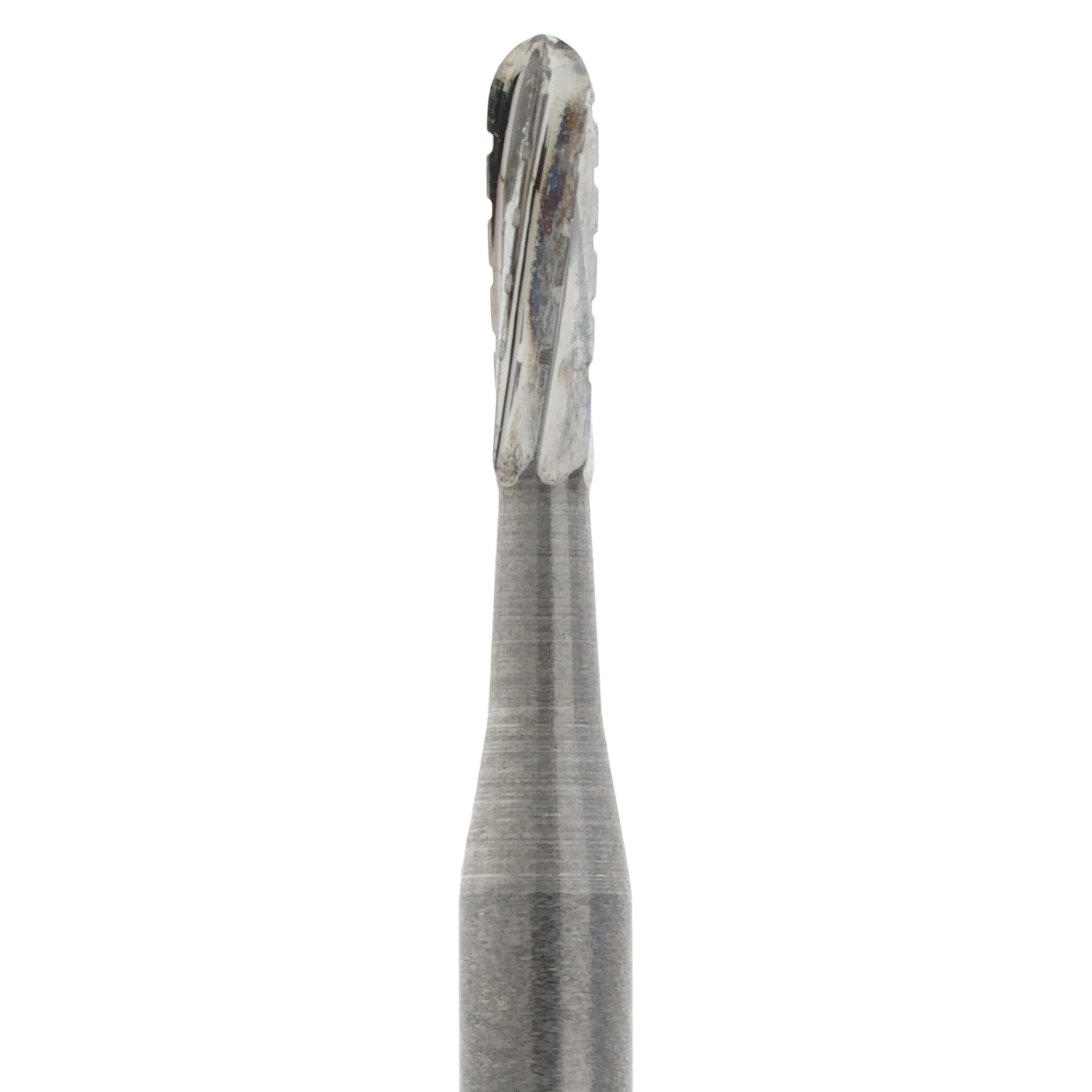 HSI Sterile Carbide Bur Operative Friction Grip 1557, Domed Taper Fissure Cross Cut, 25/Roll thumbnail 3