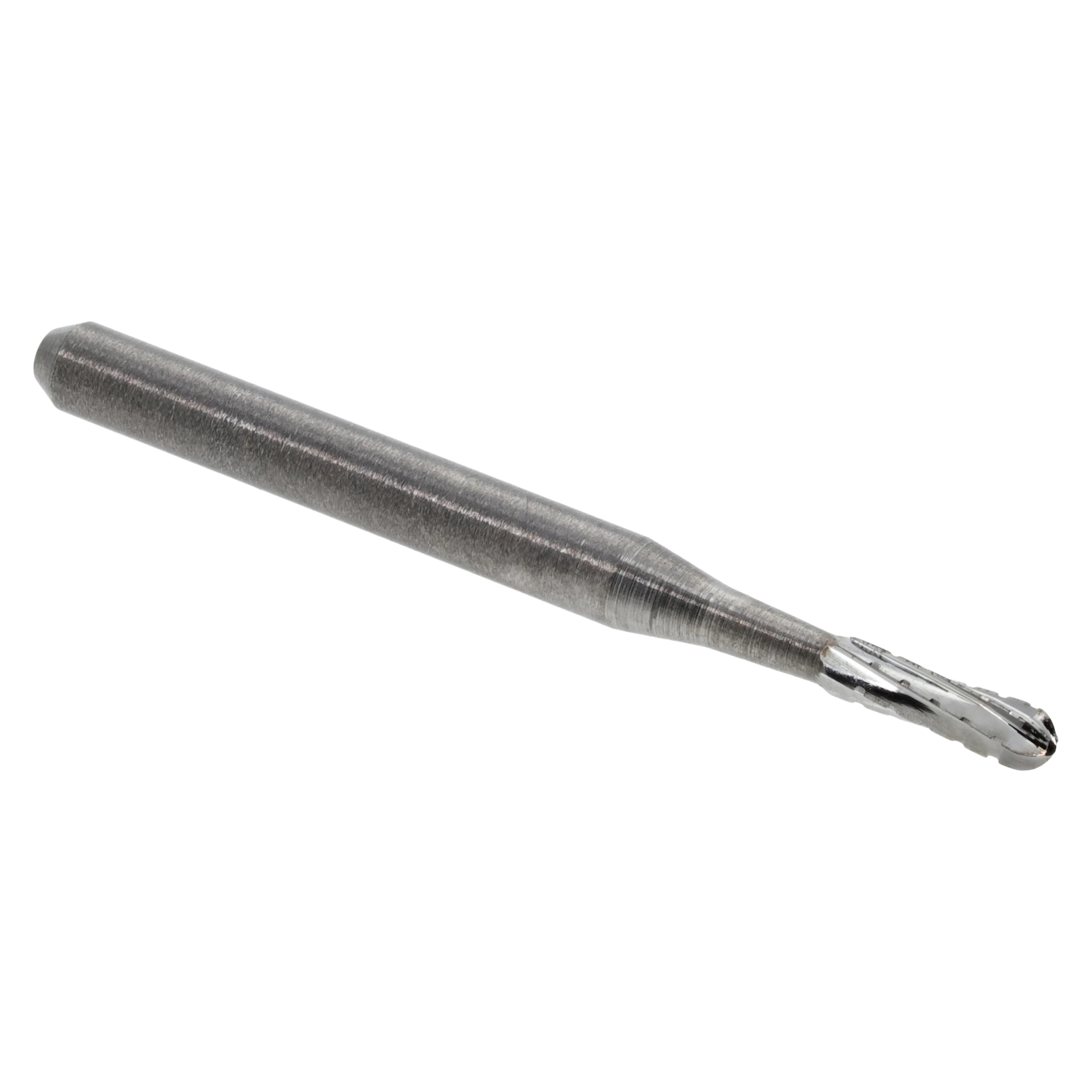 HSI Sterile Carbide Bur Operative Friction Grip 1557, Domed Taper Fissure Cross Cut, 25/Roll thumbnail 2
