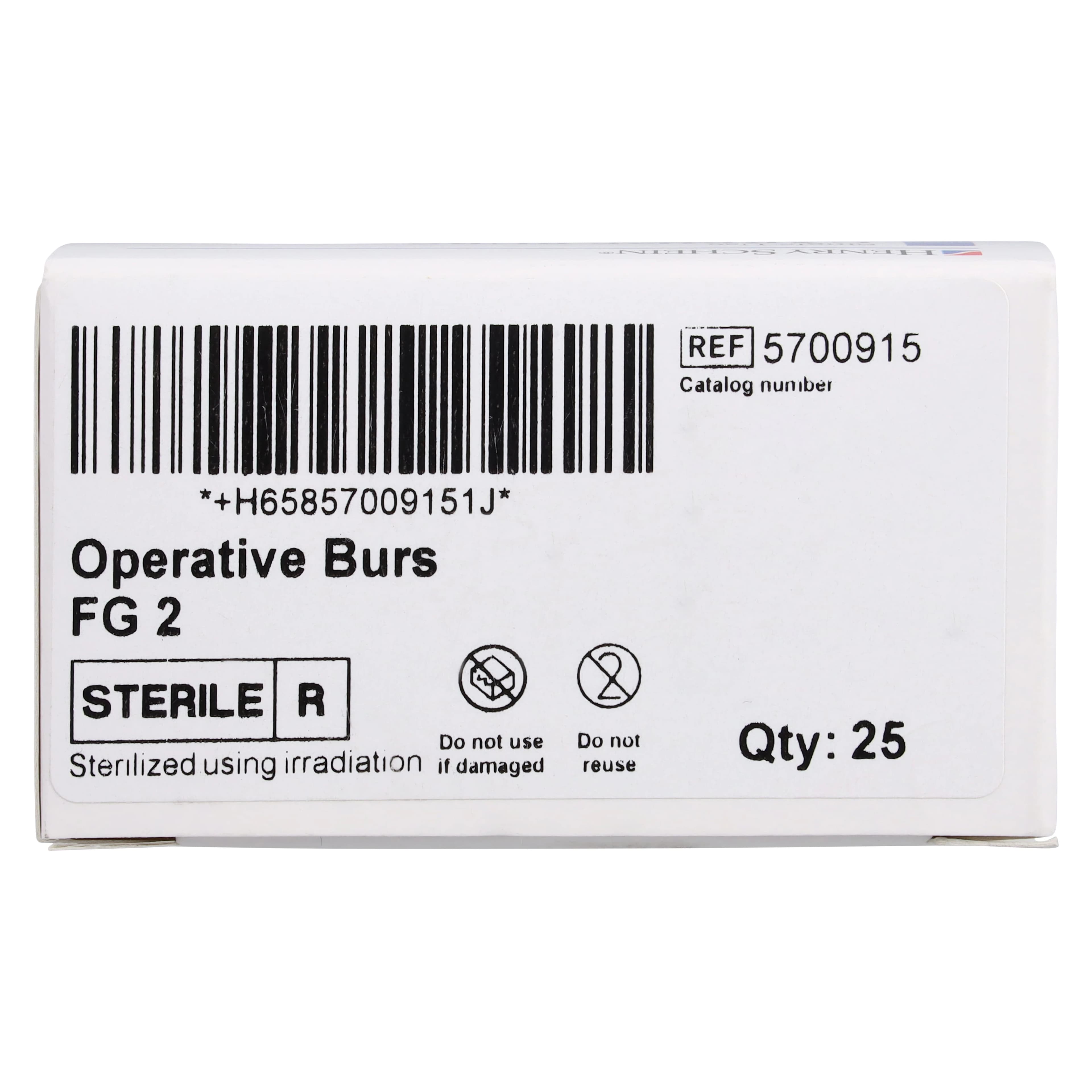 HSI Sterile Carbide Bur Operative Friction Grip 2, Round, 25/Roll thumbnail 6