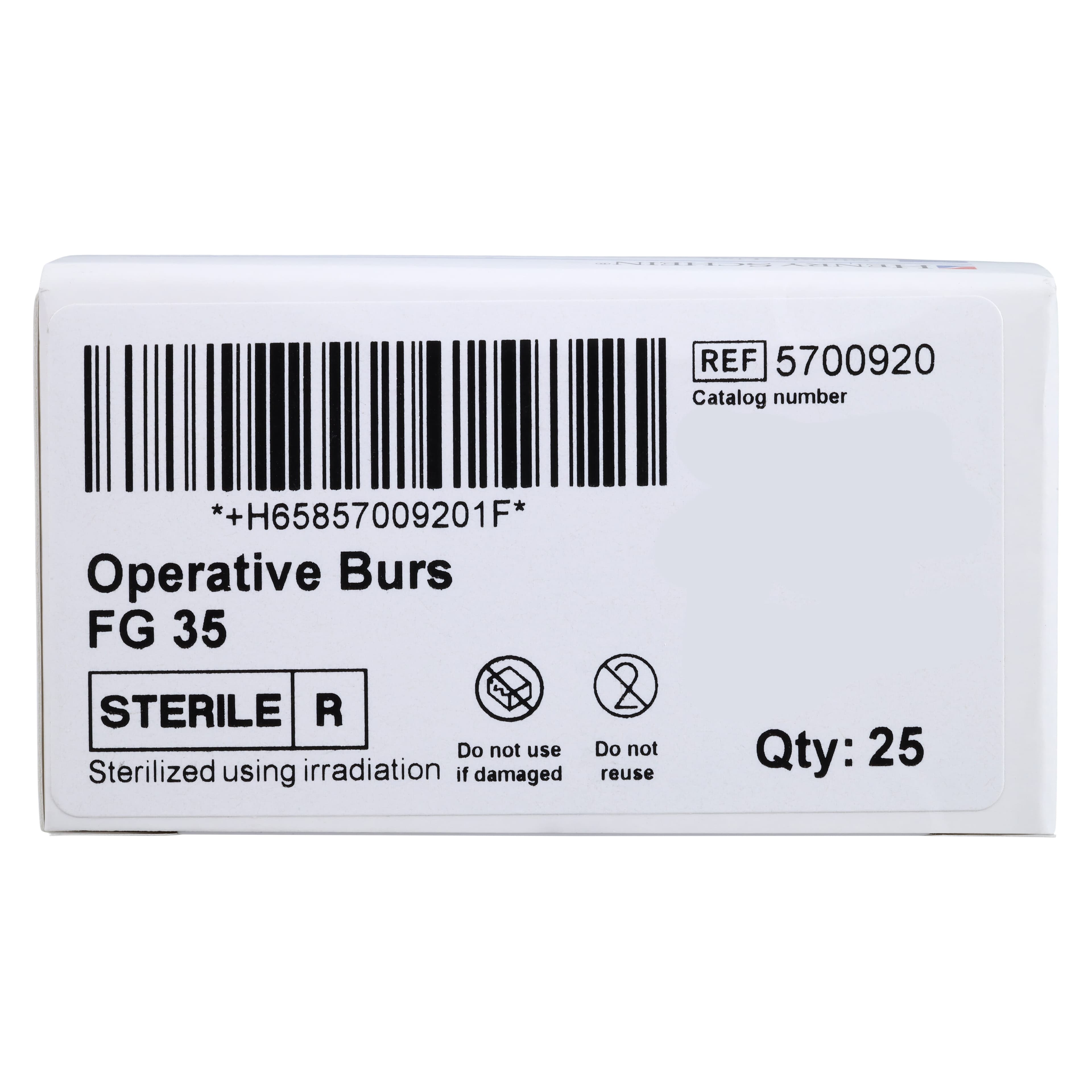 HSI Sterile Carbide Bur Operative Friction Grip 35, Inverted Cone, 25/Roll thumbnail 7