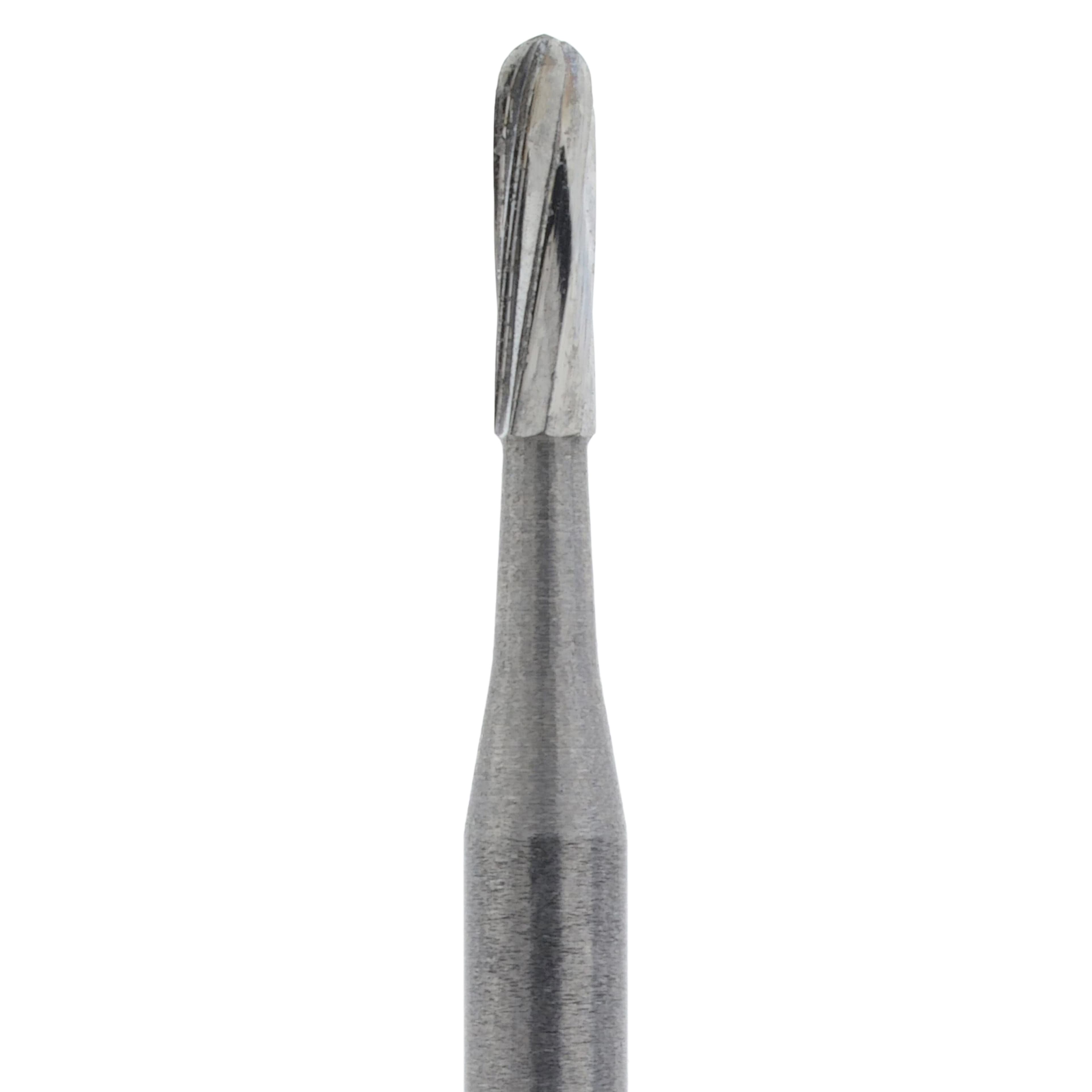 HSI Sterile Carbide Bur Operative Friction Grip 1157, Domed Fissure Plain Cut, 25/Roll thumbnail 3