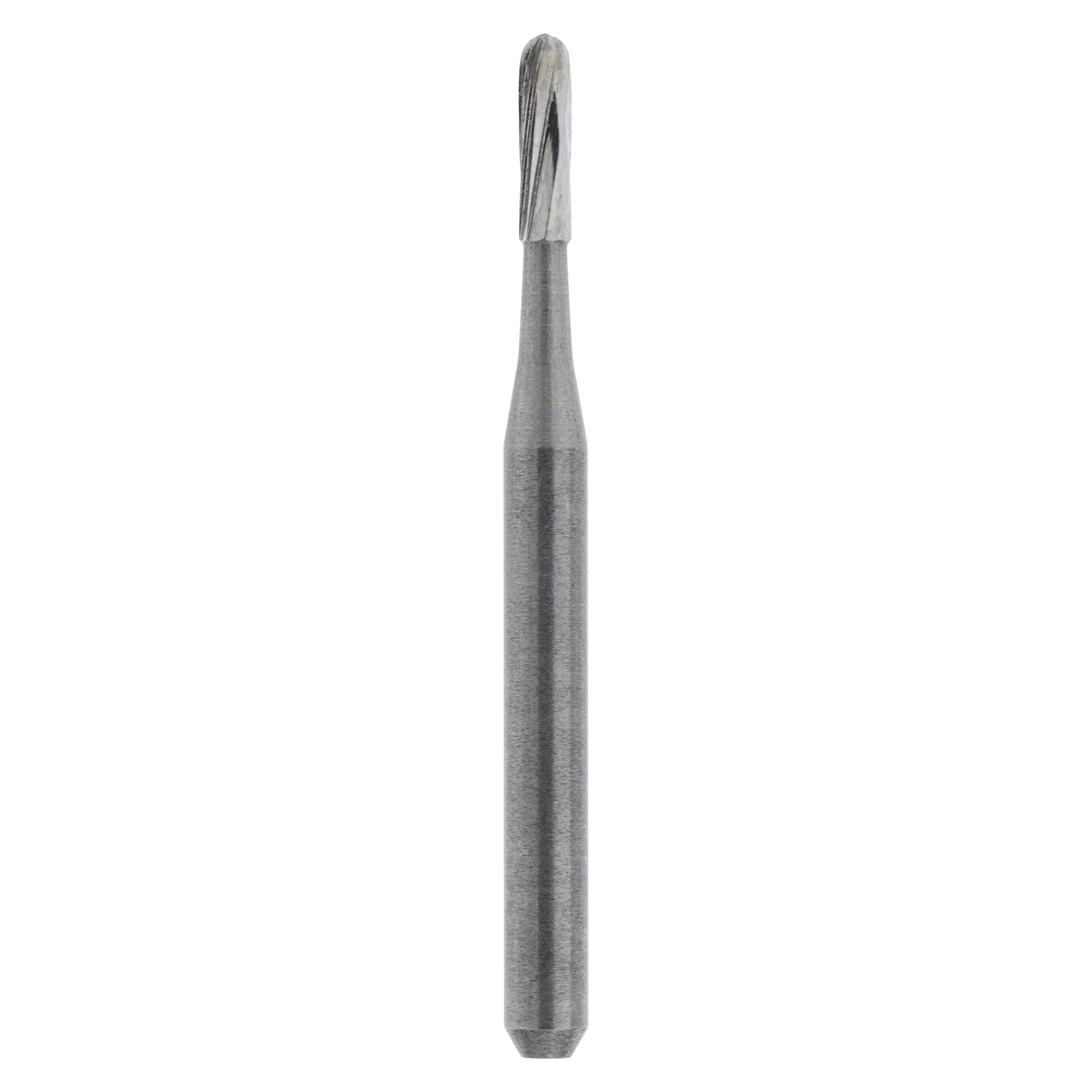 HSI Sterile Carbide Bur Operative Friction Grip 1157, Domed Fissure Plain Cut, 25/Roll - Carbide Bur Sterile - Image 1