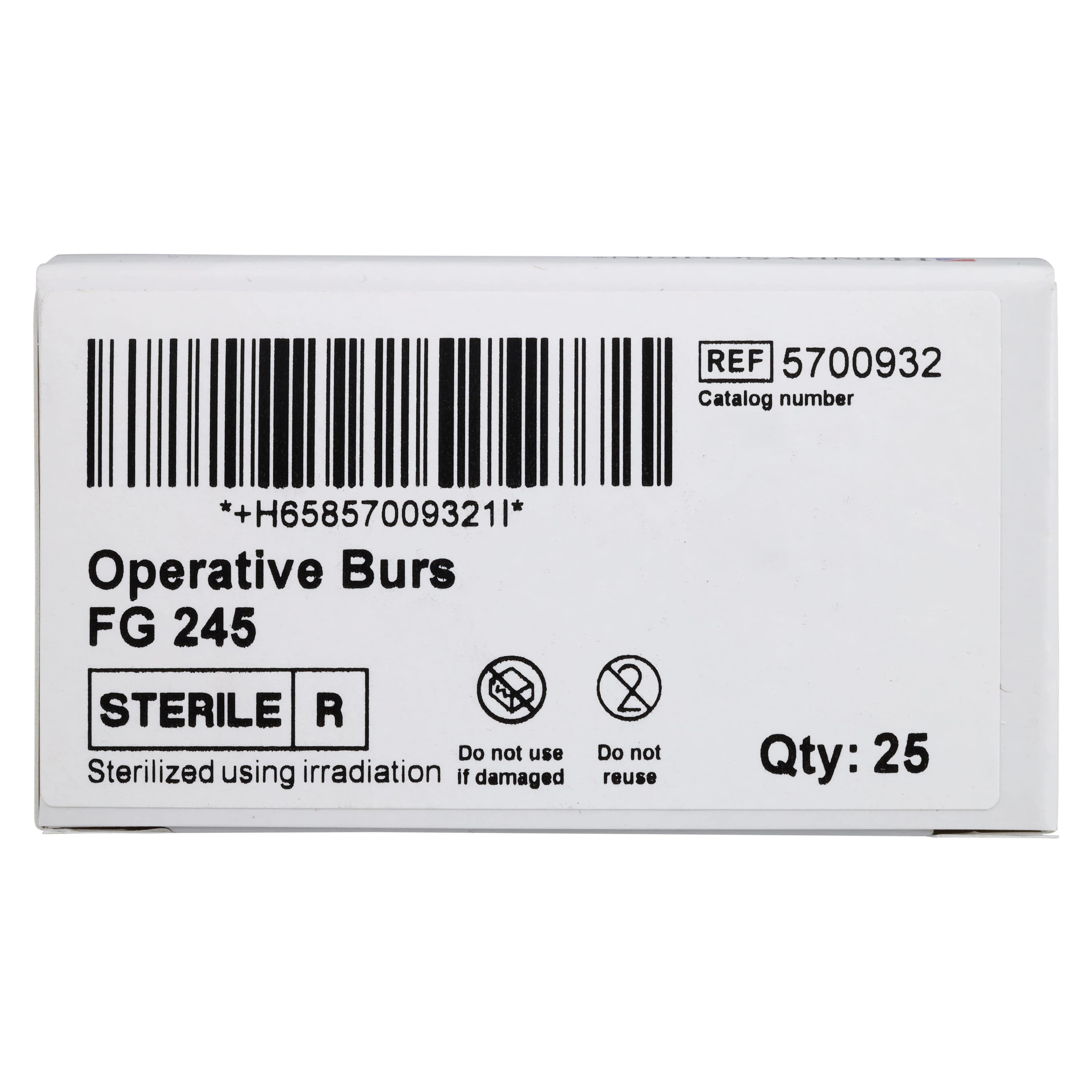 HSI Sterile Carbide Bur Operative Friction Grip 245, 25/Roll thumbnail 7