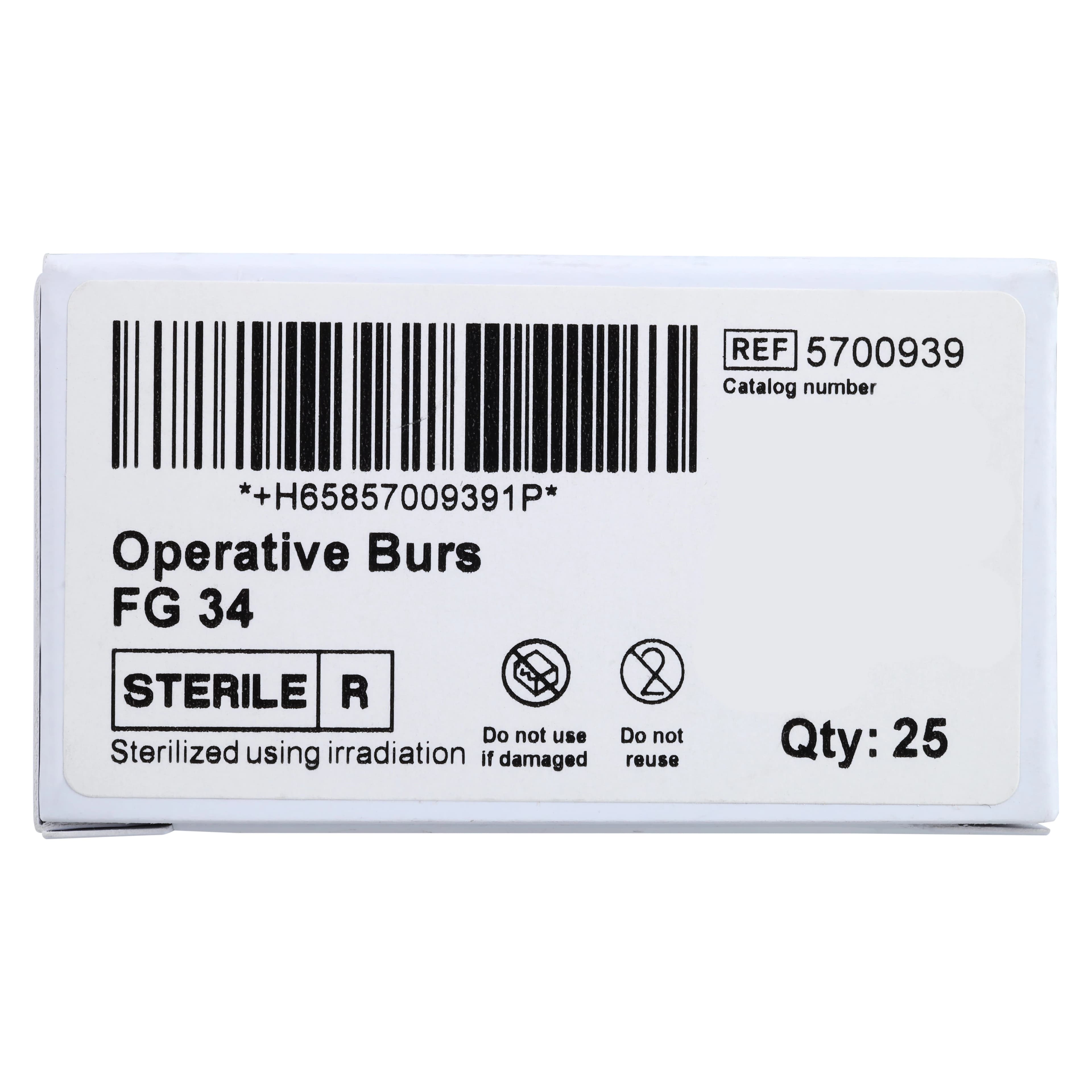 HSI Sterile Carbide Bur Operative Friction Grip 34, 25/Roll thumbnail 5