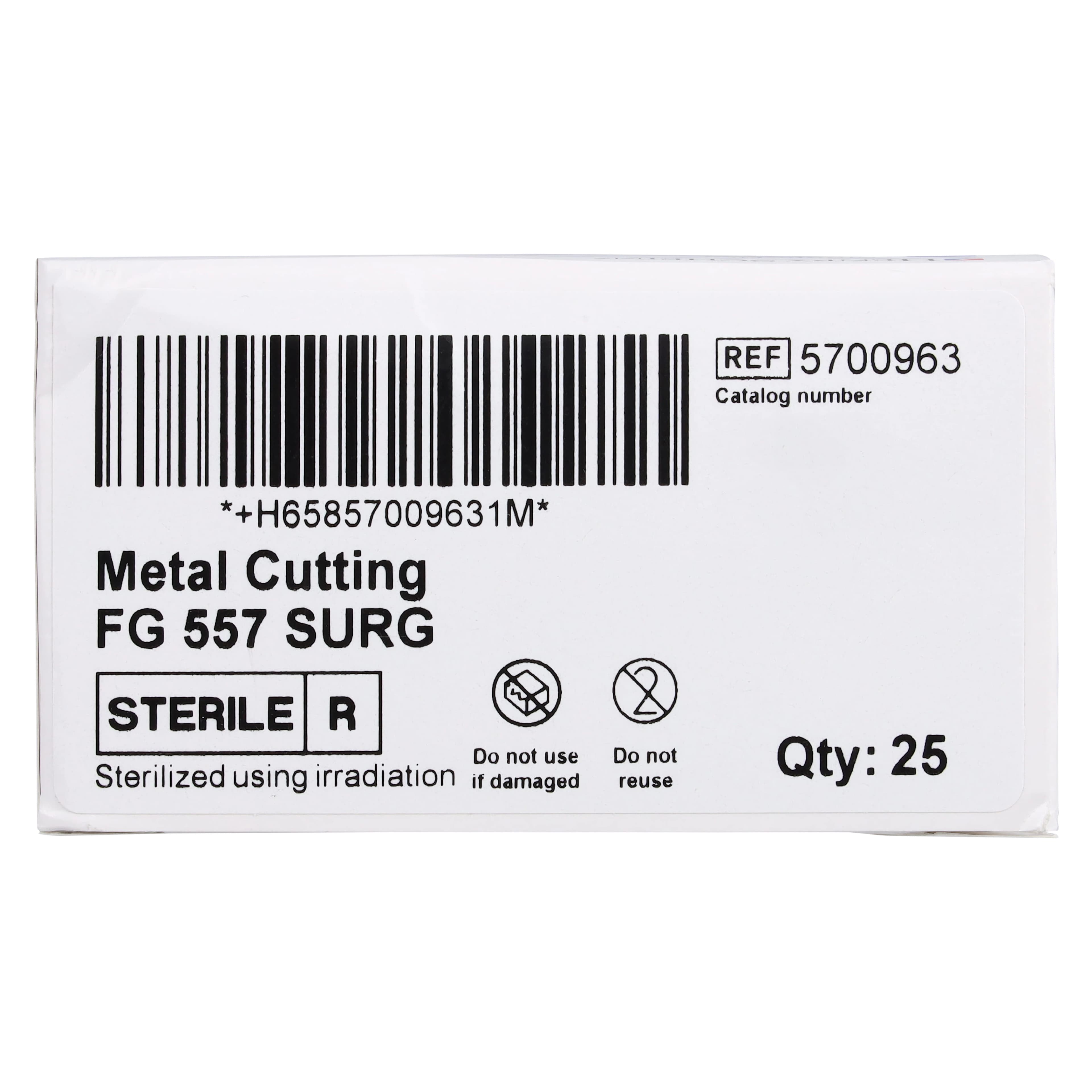 HSI Friction Grip Surgical Carbide Bur, Metal Cutter, Sterile, 557, 25/Roll thumbnail 5