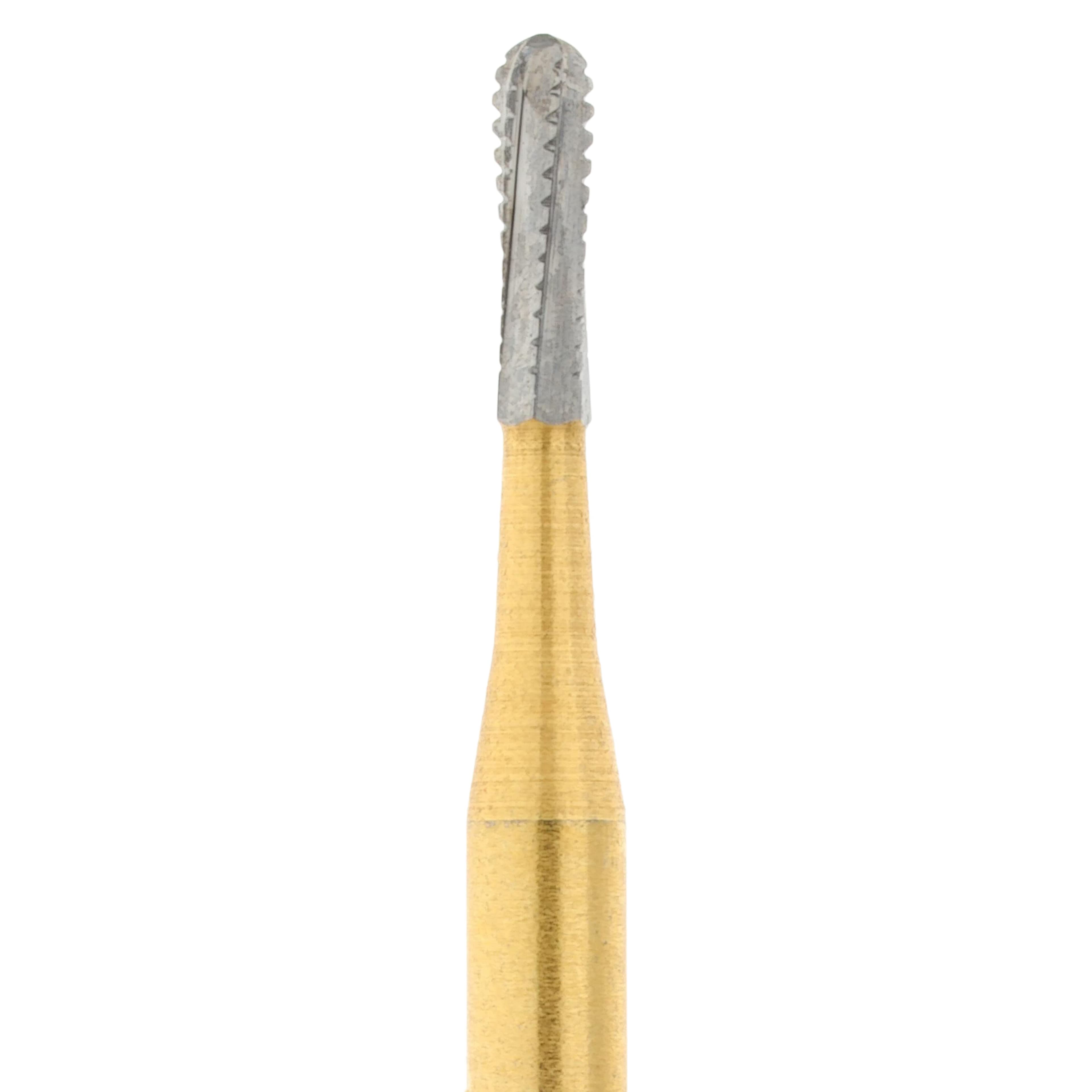 Henry Schein Carbide Metal Cutting Bur, Friction Grip, Sterile, 1557, 25/Bx thumbnail 3