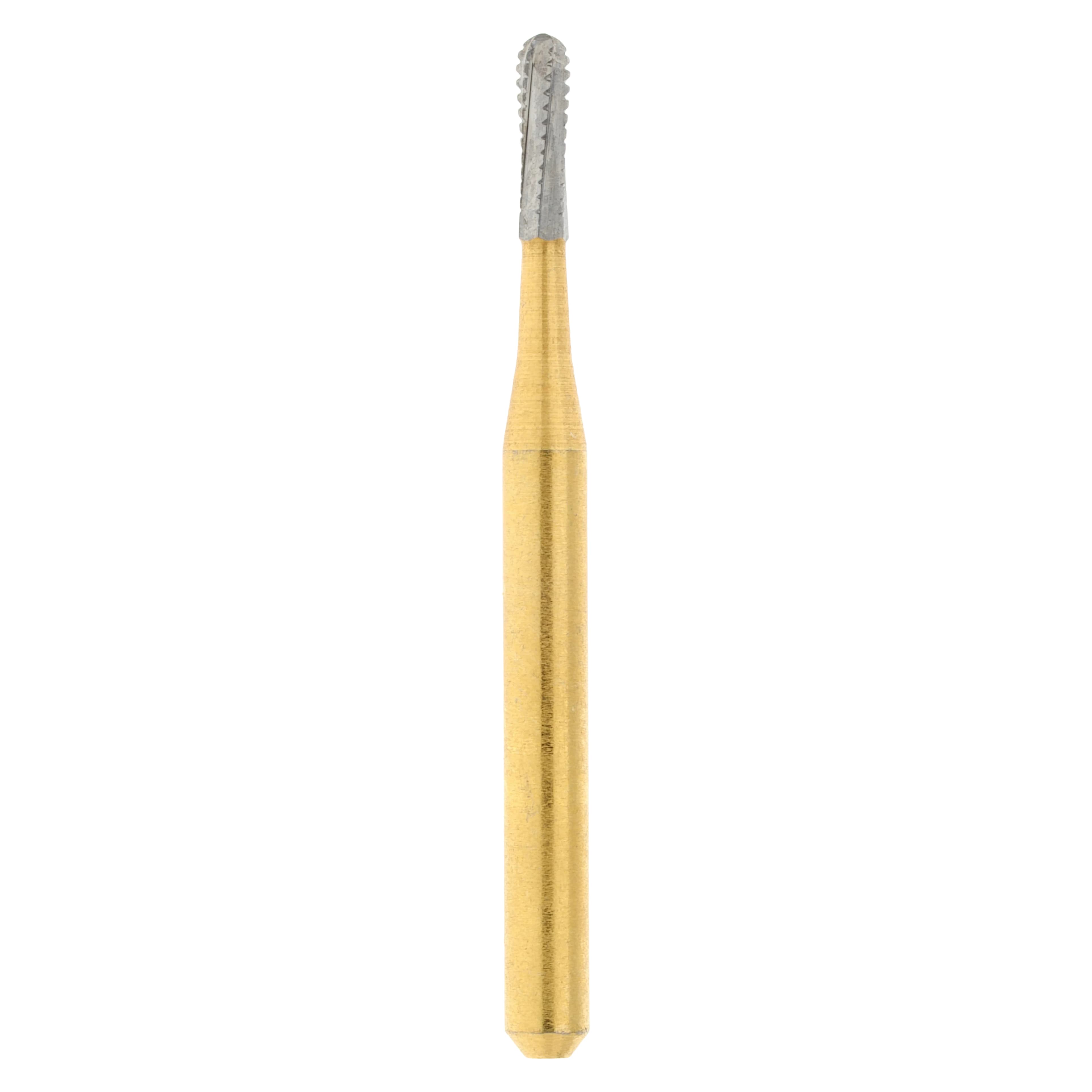 Henry Schein Carbide Metal Cutting Bur, Friction Grip, Sterile, 1557, 25/Bx - Carbide Metal Cutting Sterile - Image 1