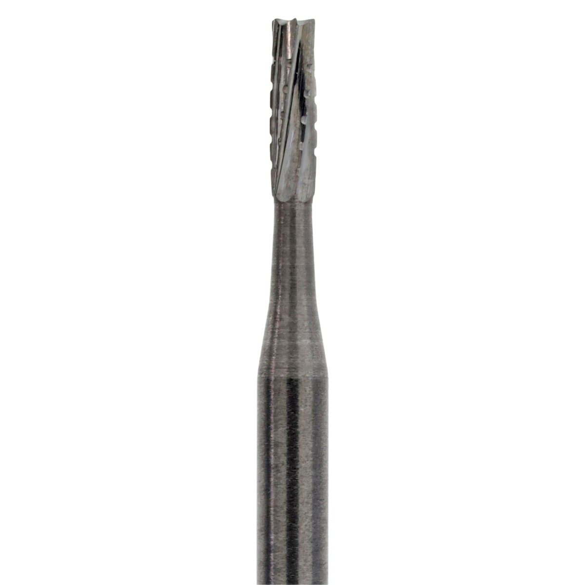 Henry Schein Sterile Carbide Bur, Surgical Length, Friction Grip, Flat Fissure Cross Cut, #557, 25/Bx thumbnail 3