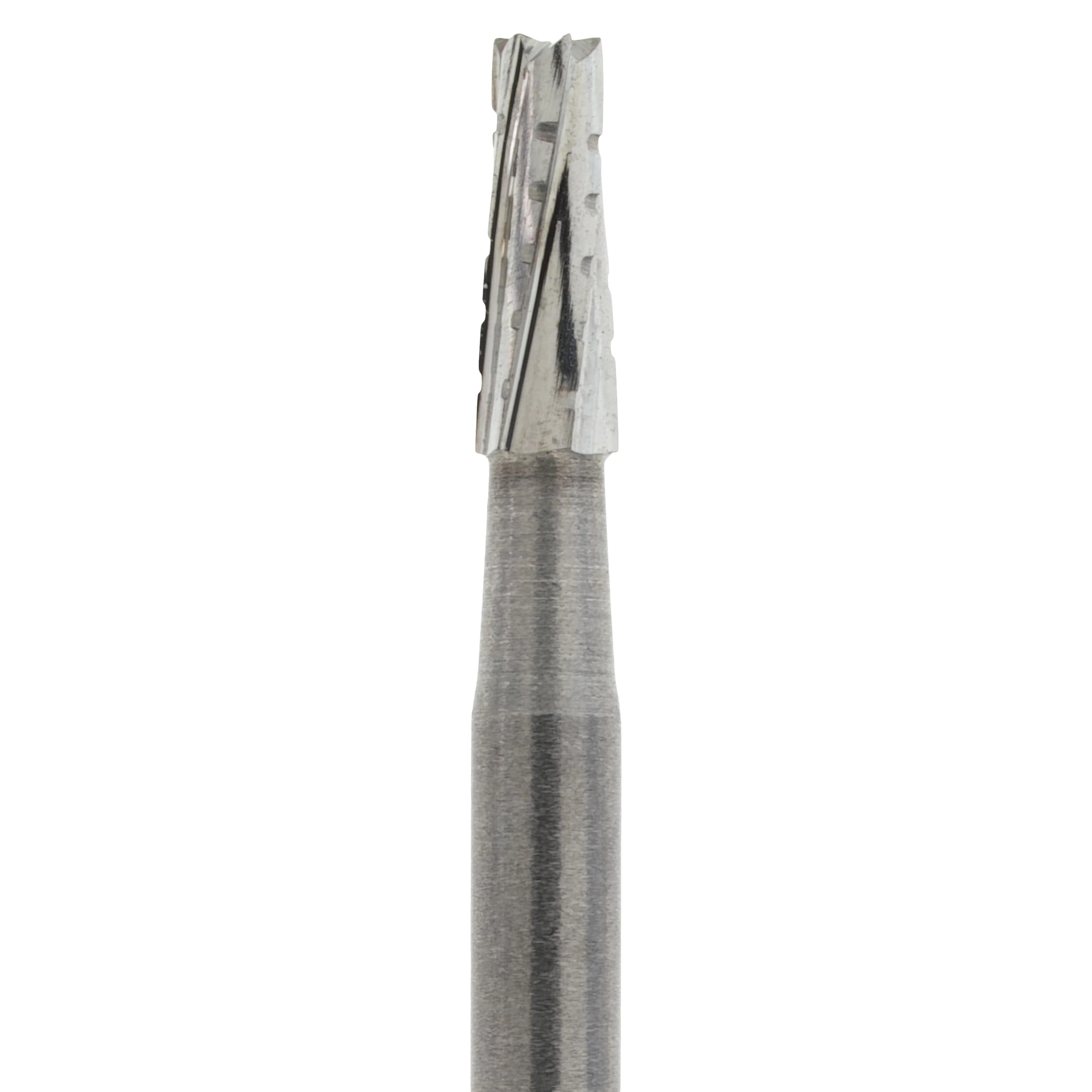 HSI Carbide Bur Surgical Sterile, Taper Fissure Cross Cut, Friction Grip, Surgical Length 702, 25/Roll thumbnail 3