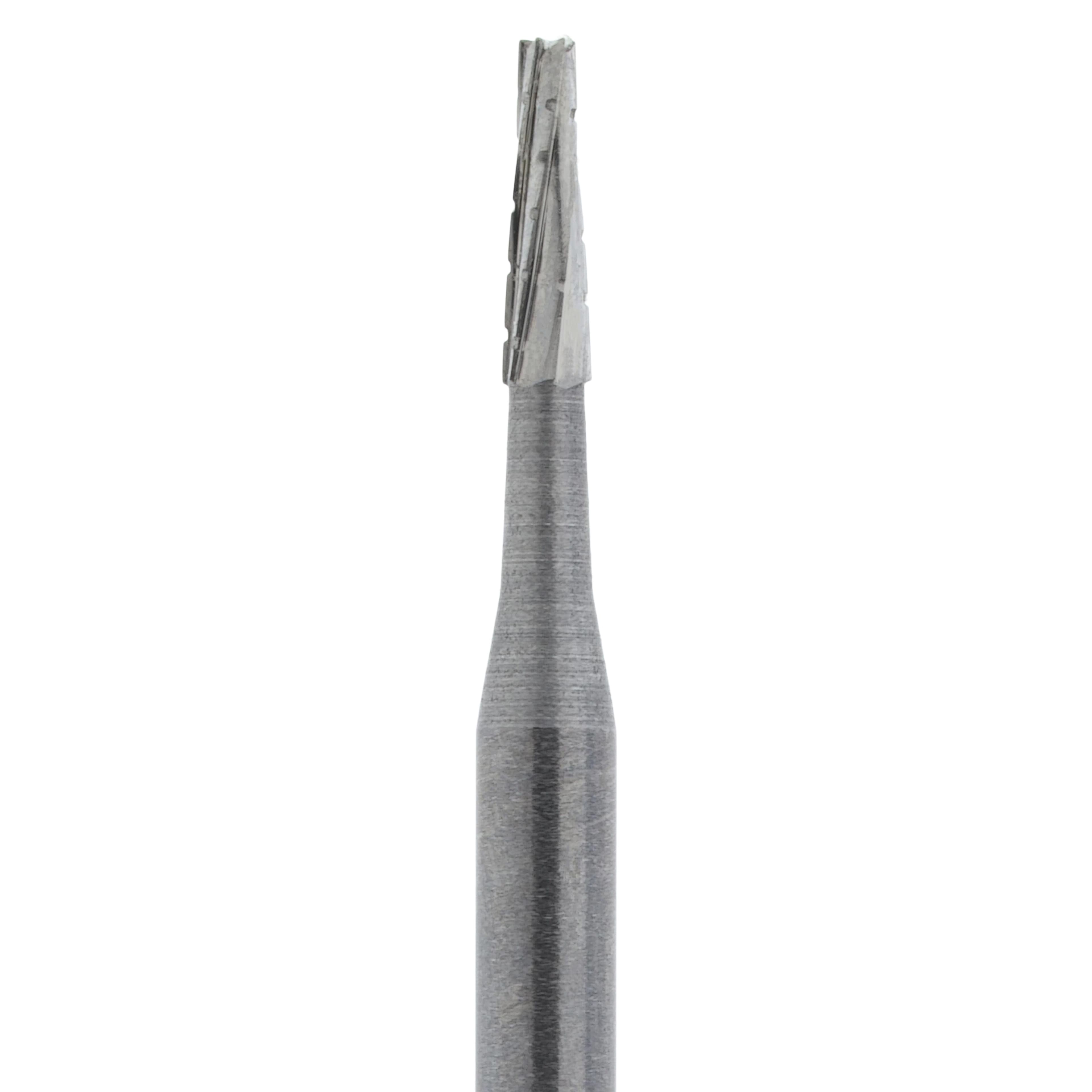 HSI Carbide Bur Surgical, Sterile, Taper Fissure Cross Cut, Friction Grip, Surgical Length 700, 25/Roll thumbnail 3
