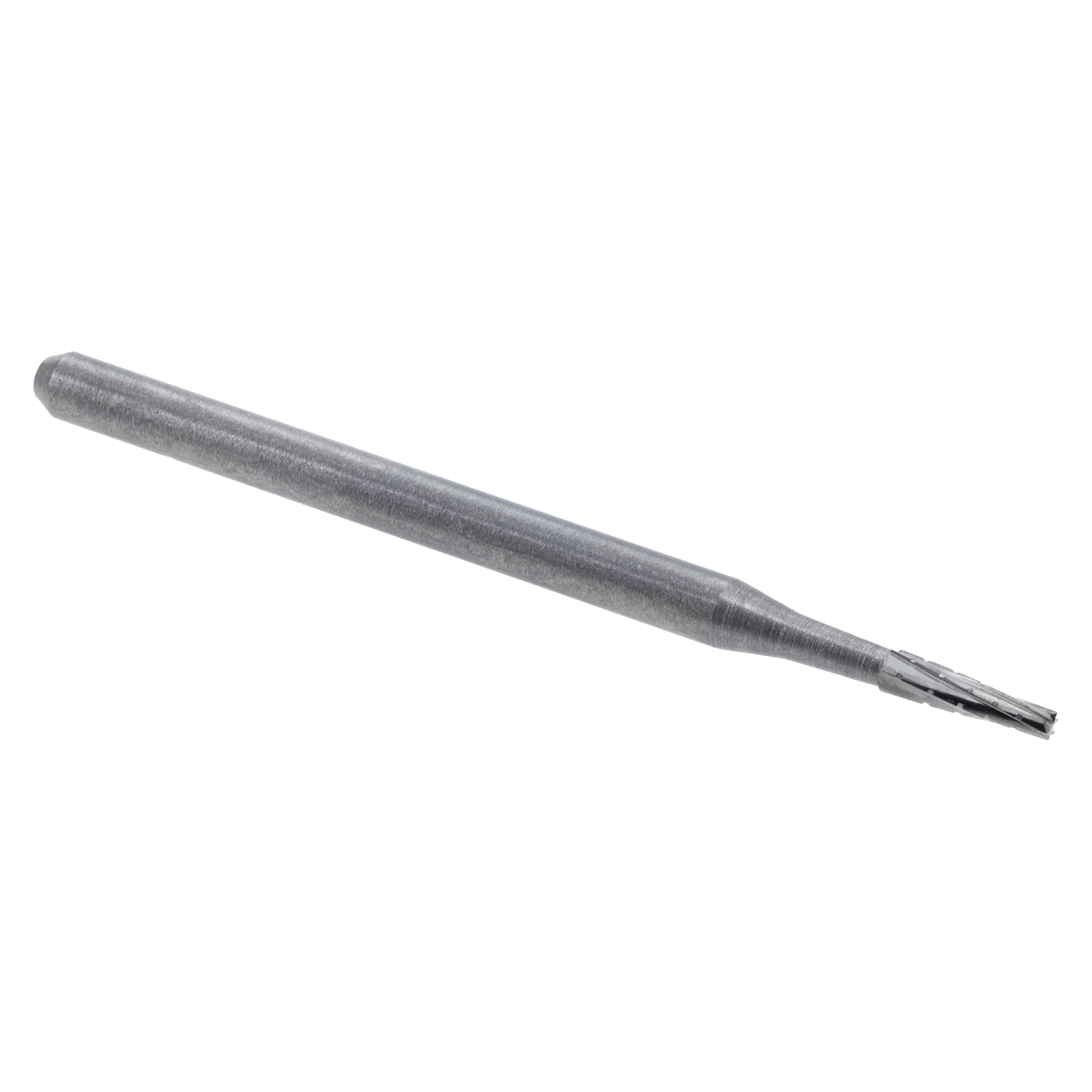 HSI Carbide Bur Surgical, Sterile, Taper Fissure Cross Cut, Friction Grip, Surgical Length 700, 25/Roll thumbnail 2