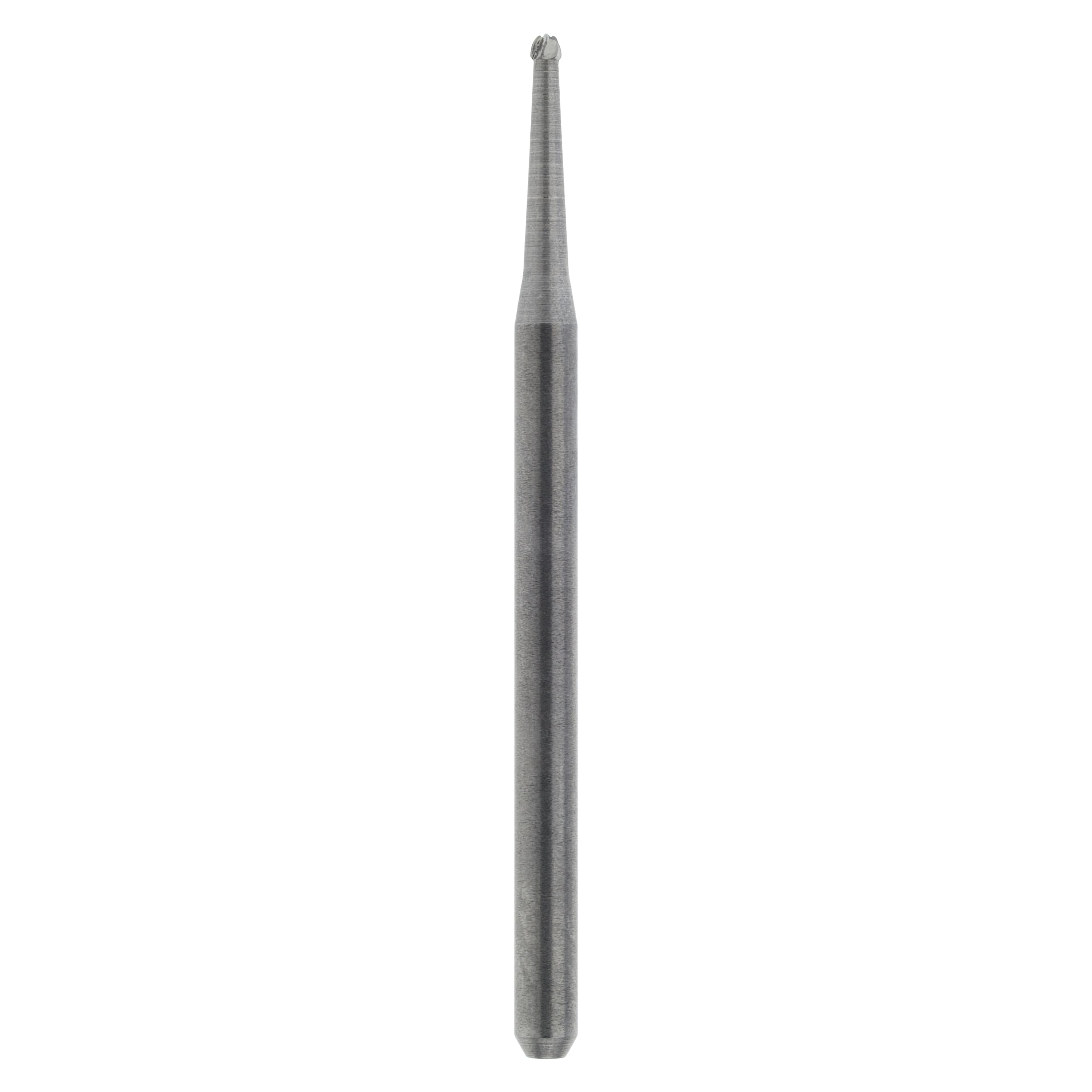 HSI Carbide Bur Surgical Sterile, Plain Round, Friction Grip, Surgical Length, 25/Roll - Carbide Bur Surgical Sterile - Image 1