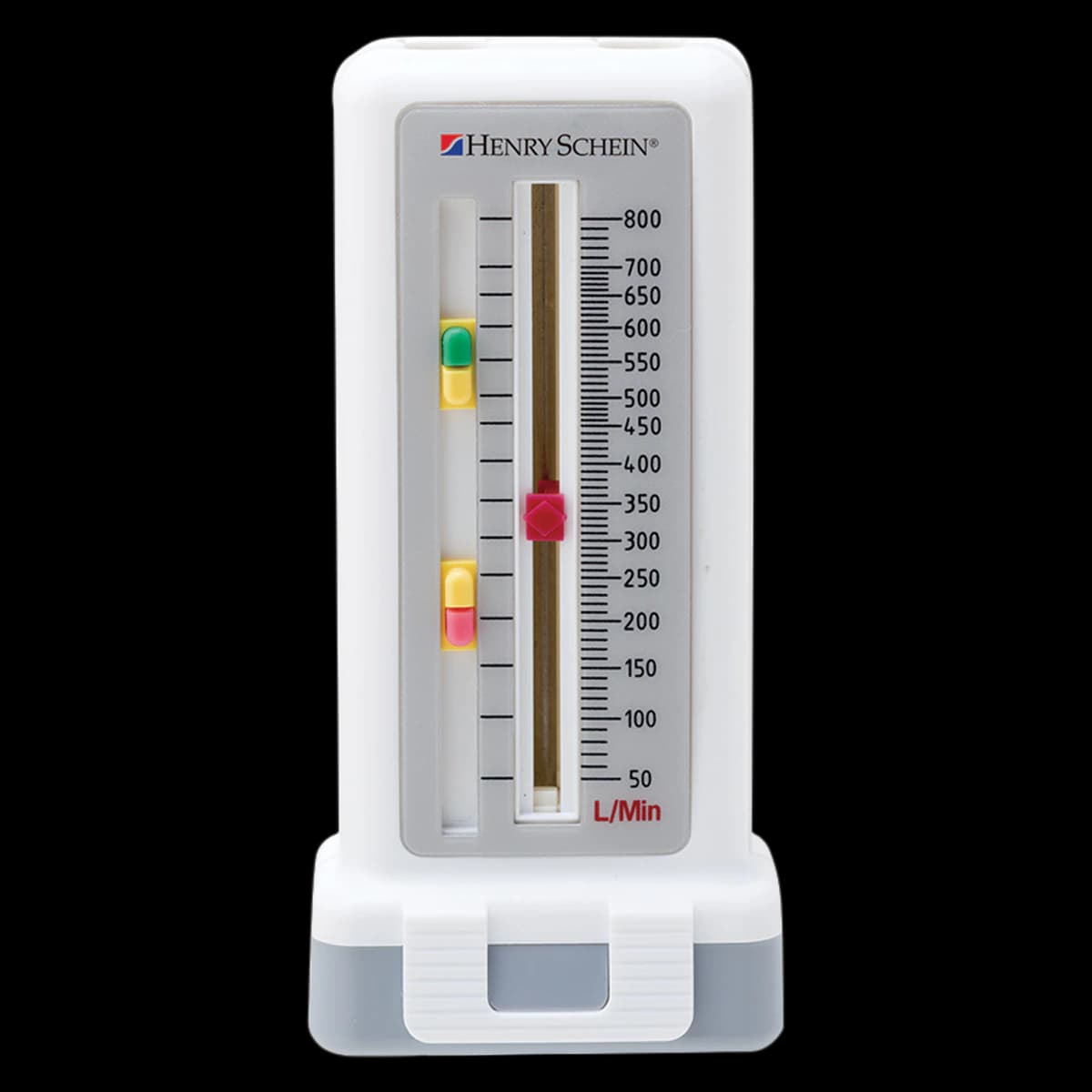 Full Range Peak Flow Meter, Handheld, White, Oral, Each - Peak Flow Meter - Image 1