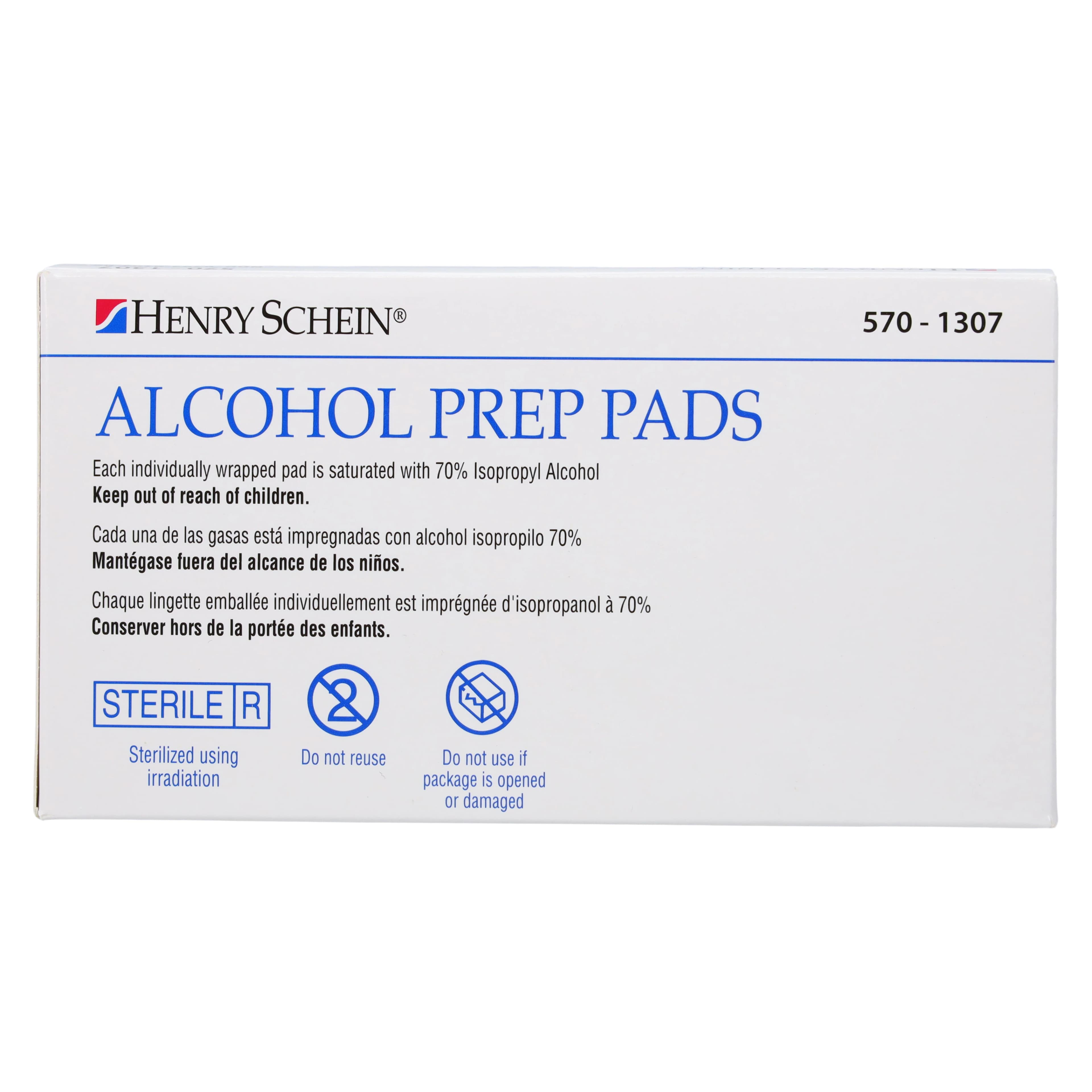 Alcohol Prep Pads, 70% Isopropyl Alcohol, Large, Sterile thumbnail 5