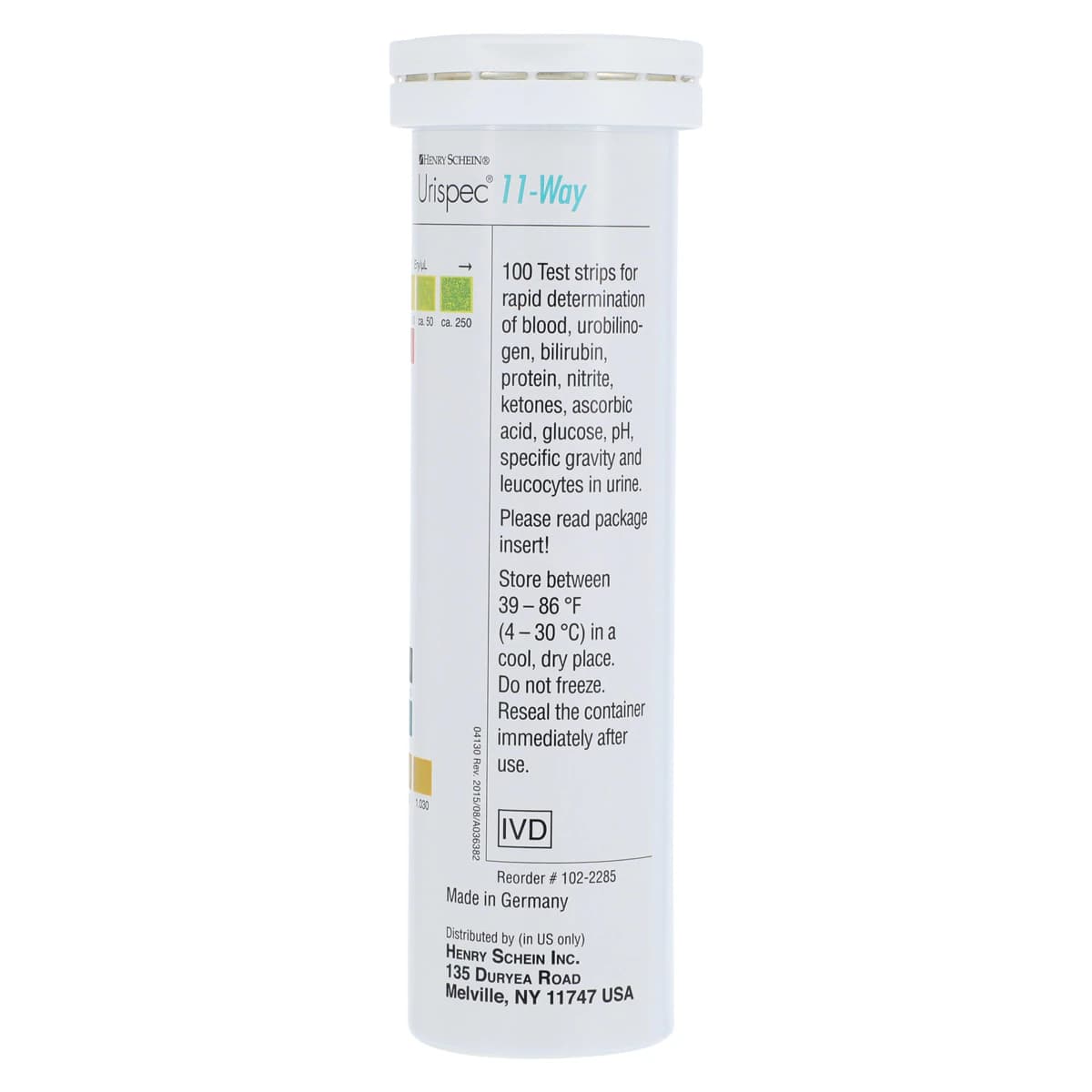 Urispec+ UA Reader Starter Kit with Analyzer and 12 Bottles of 11-Way Test Strips thumbnail 7