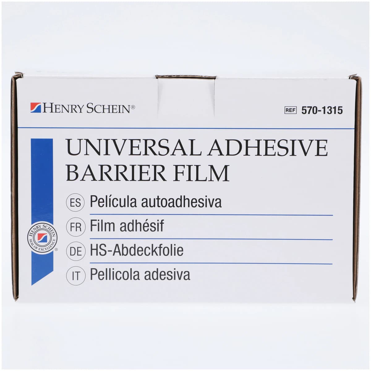 Henry Schein Universal Adhesive Barrier Film, Clear, 4 in x 6 in, Non-Sterile, Disposable, 1200/Box thumbnail 3
