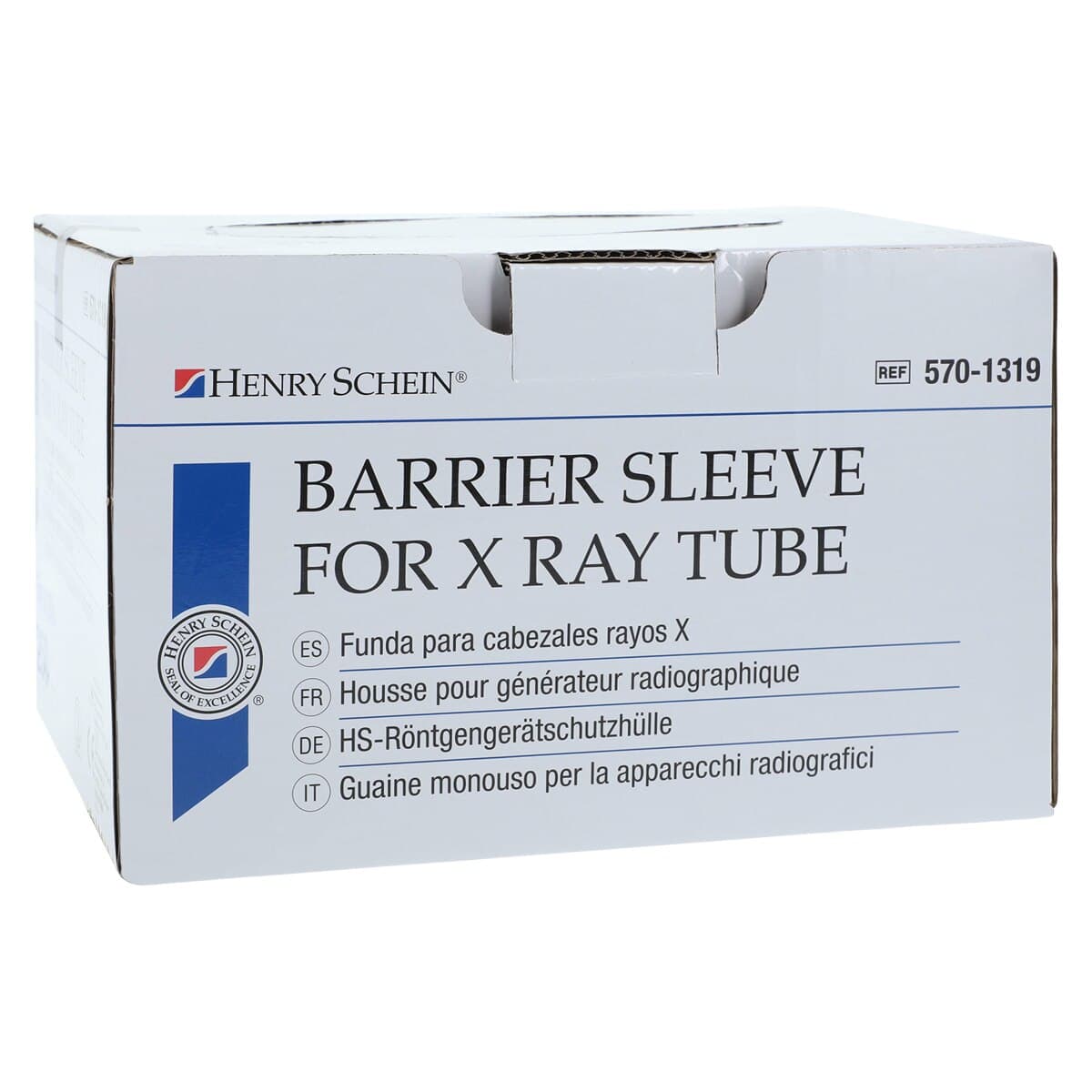 Henry Schein X-Ray Barrier Sleeve, Latex-Free, 15" x 26", Clear Plastic, 250/Box thumbnail 2