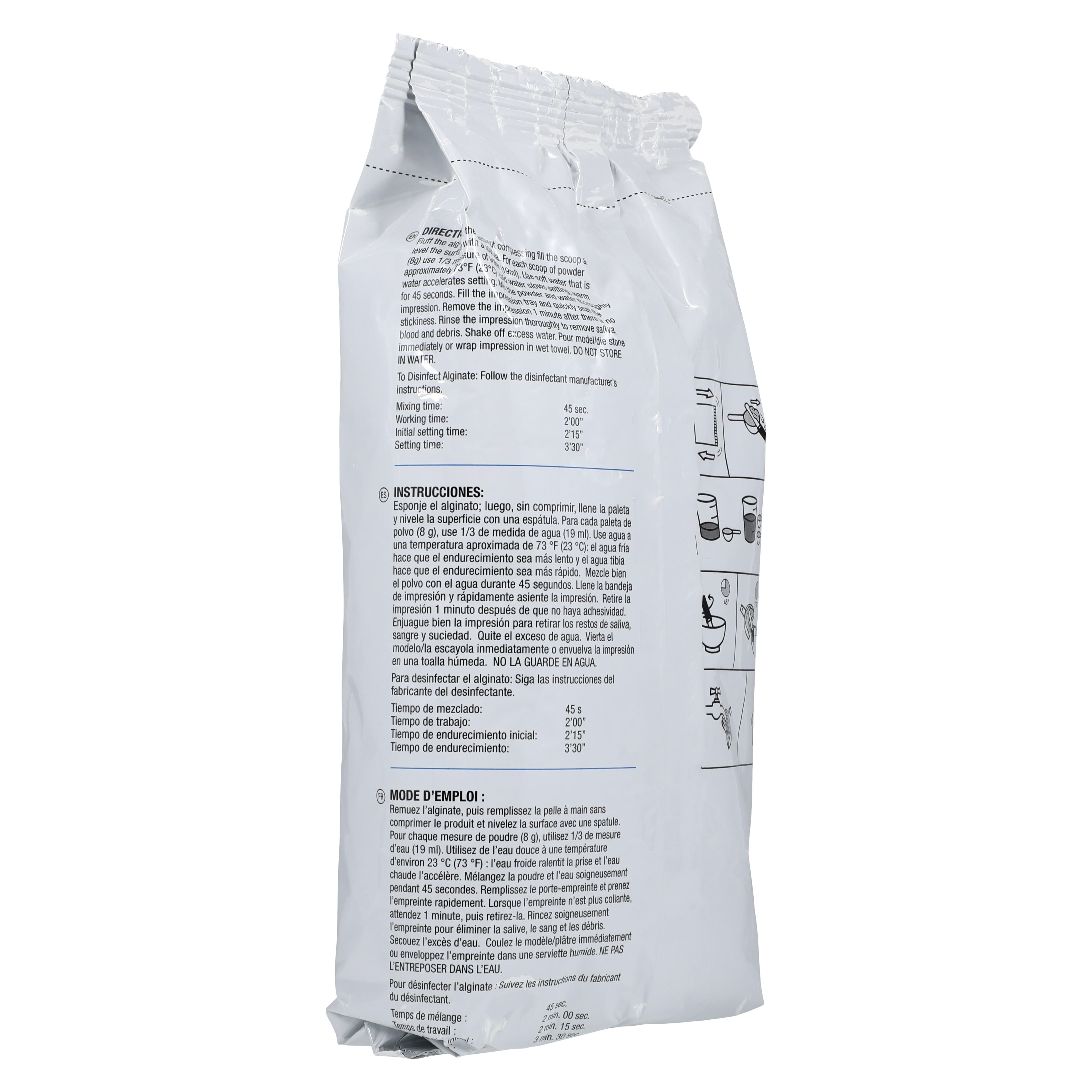 Henry Schein Alginate Dustless Spearmint Impression Material, Regular Set, 1 Lb Refill thumbnail 2