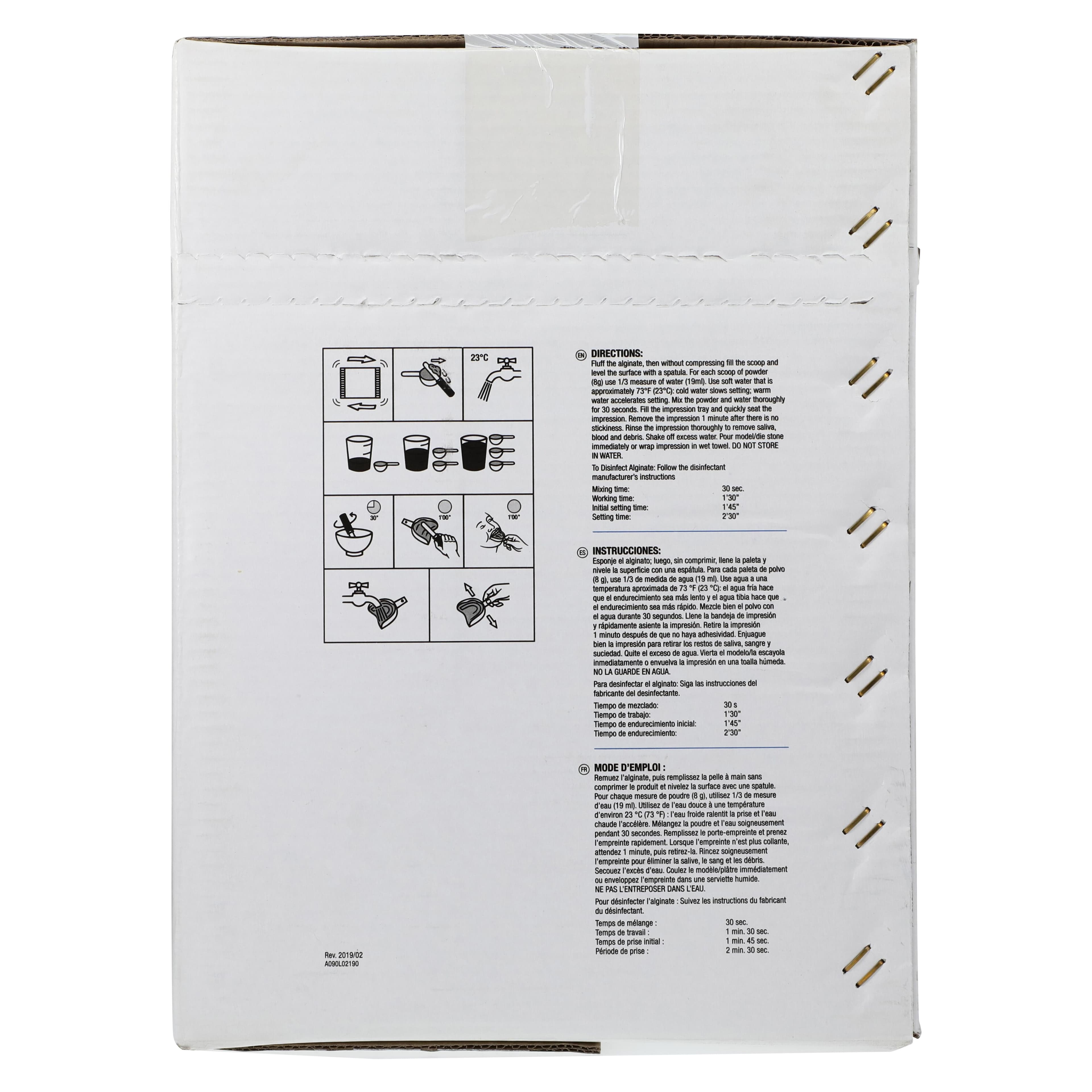 Henry Schein Alginate Dustless Impression Material, Spearmint, Fast Set, Regular Body, 20 Lb Refill Package thumbnail 3