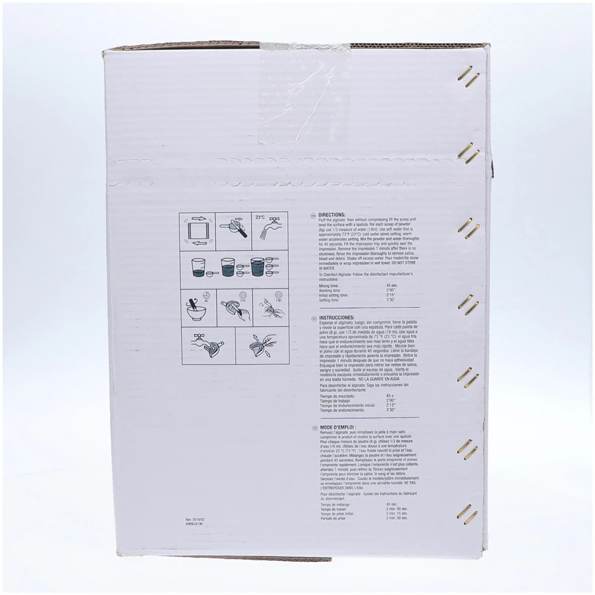 Henry Schein Alginate Dustless Impression Material, Spearmint, Regular Body, Regular Set, 20 Lb Refill Package thumbnail 3